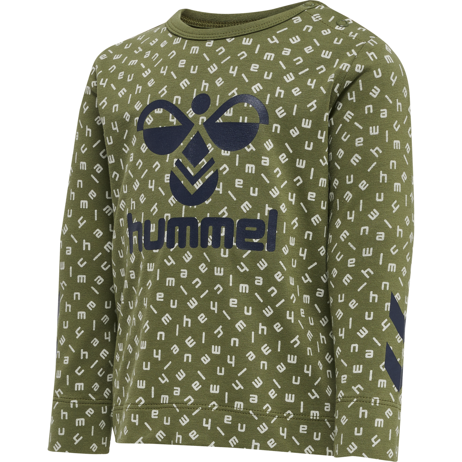 hmlCONNOR T-SHIRT L/S, CAPULET OLIVE, packshot