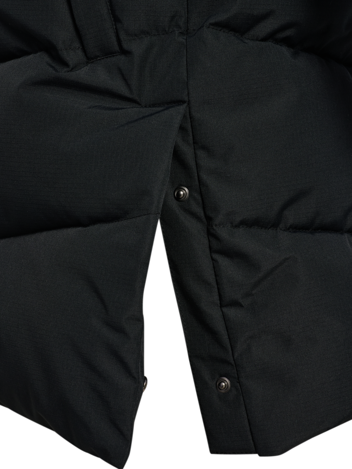 hmlJR PUFFER LONG JACKET, BLACK, packshot