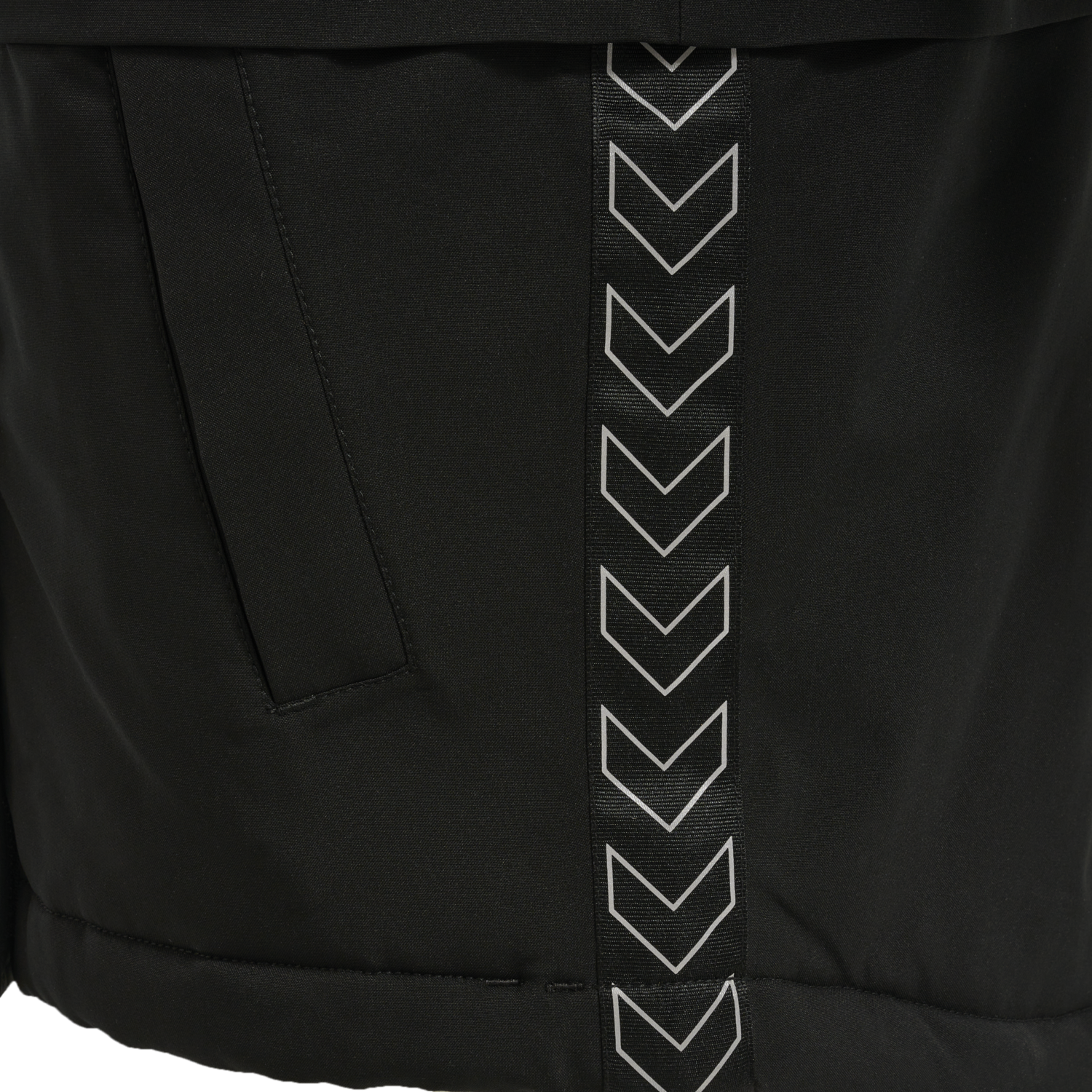 hmlURBAN TEX JACKET, BLACK, packshot