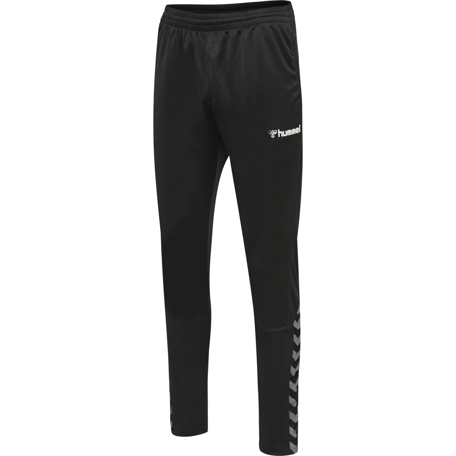 hmlAUTHENTIC KIDS TRAINING PANT, BLACK/WHITE, packshot