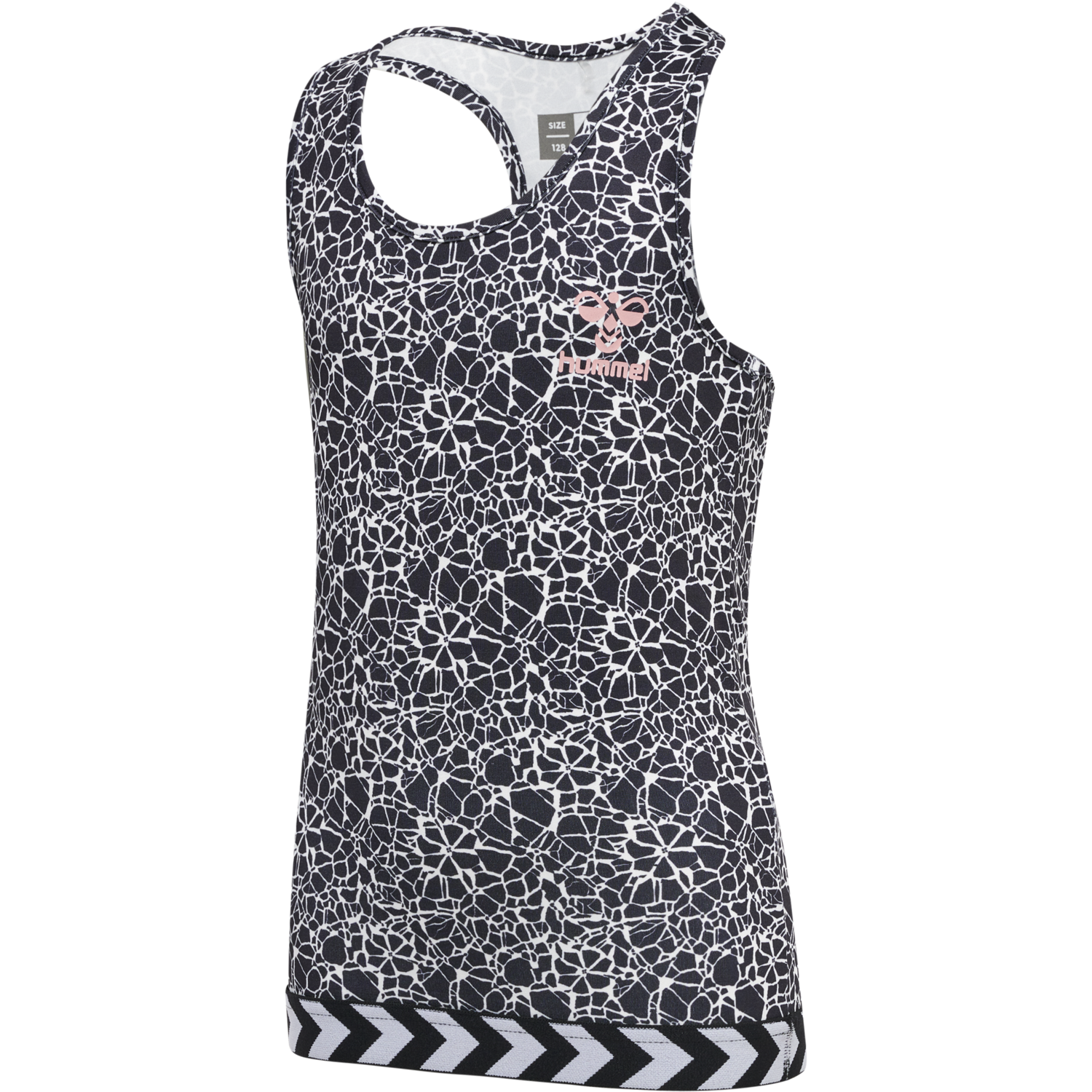 hmlNANNA TOP, BLACK/WHITE, packshot