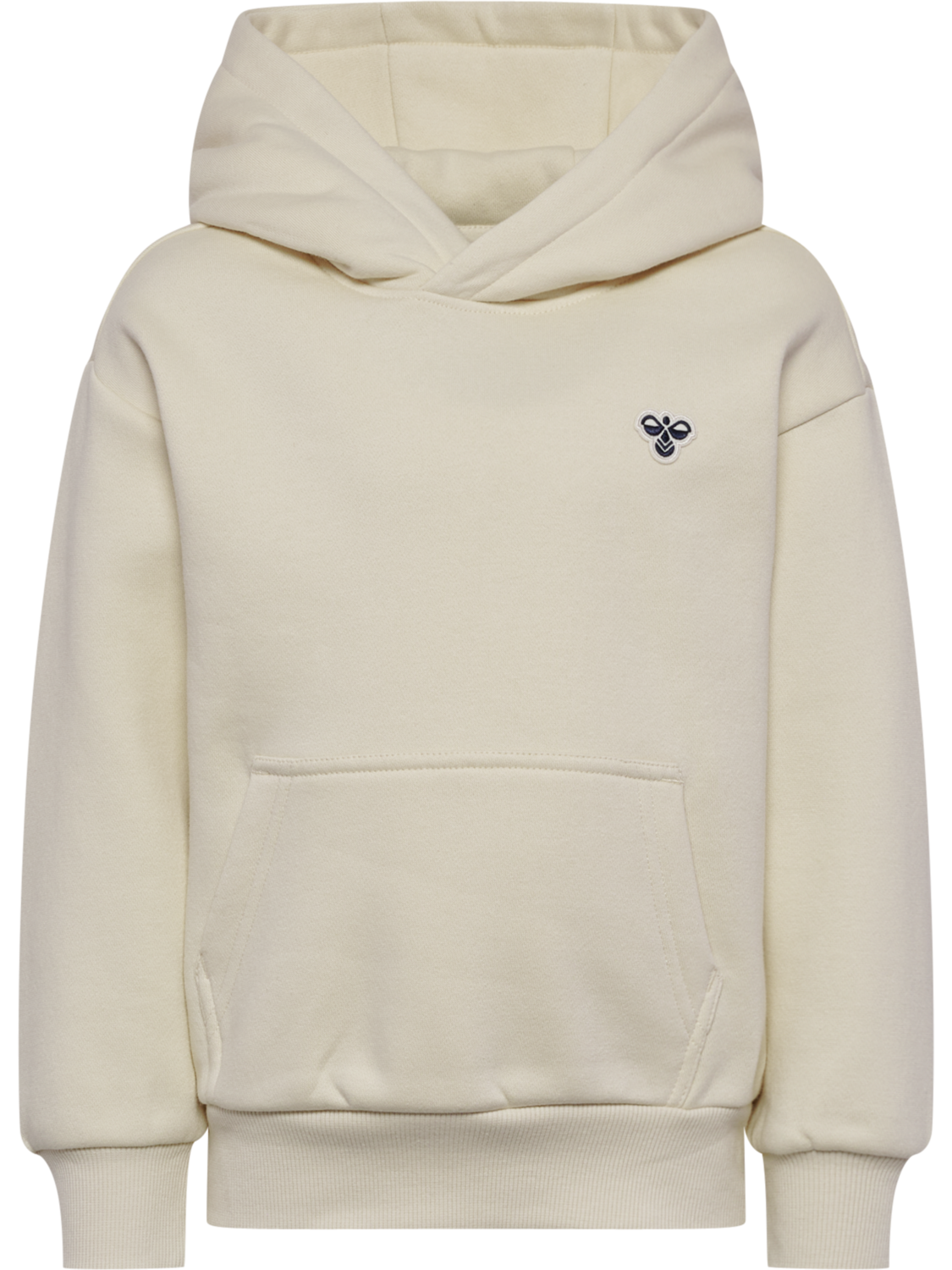 hmlJR LOOSE HOODIE BEE, WHITECAP GRAY, packshot