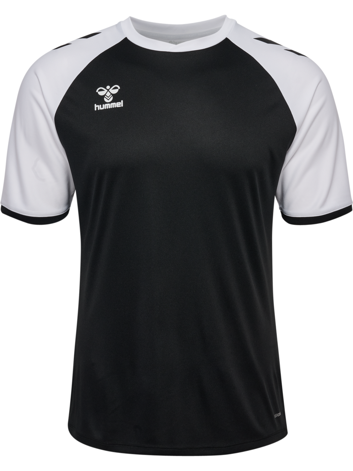 hmlMATCH LEAGUE JERSEY S/S, BLACK/WHITE, packshot