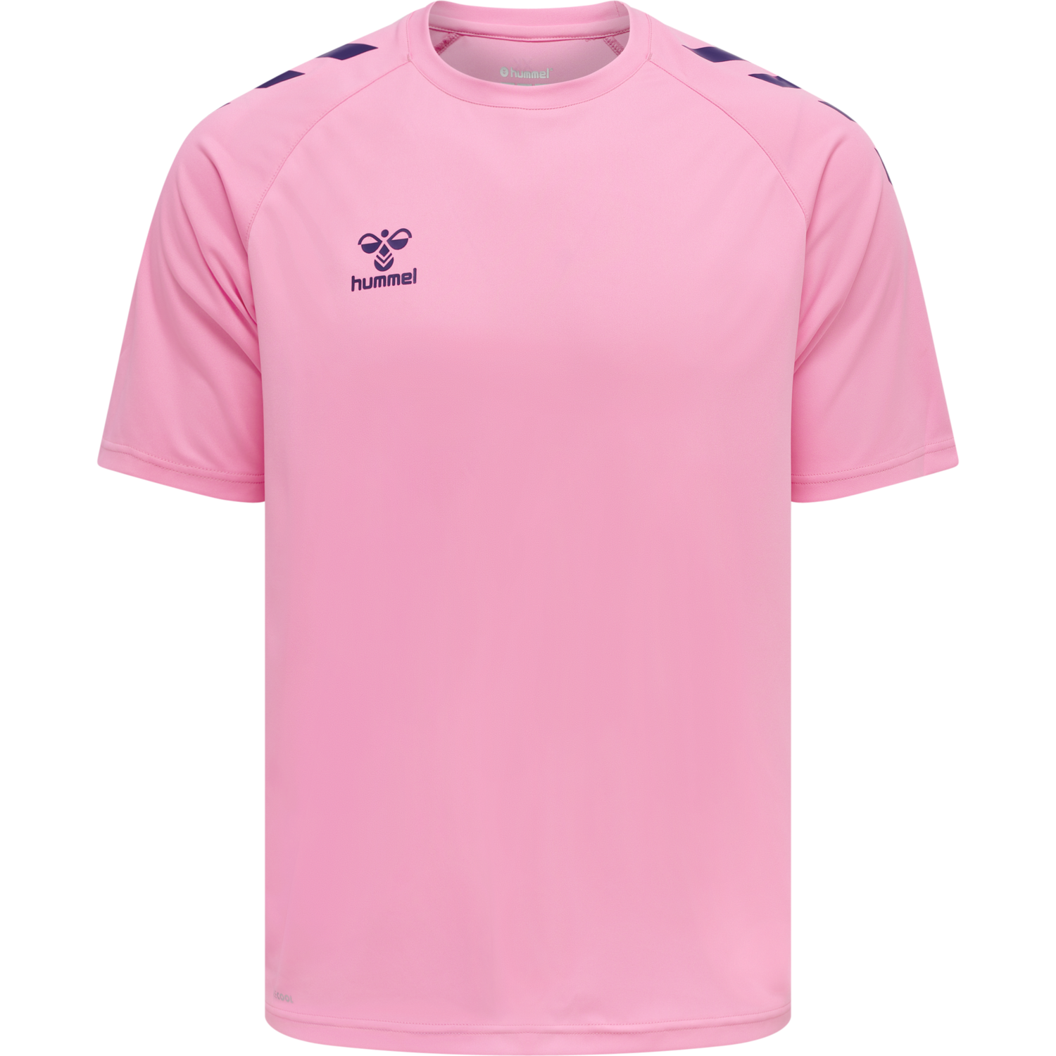 hmlCORE XK CORE POLY T-SHIRT S/S, COTTON CANDY, packshot