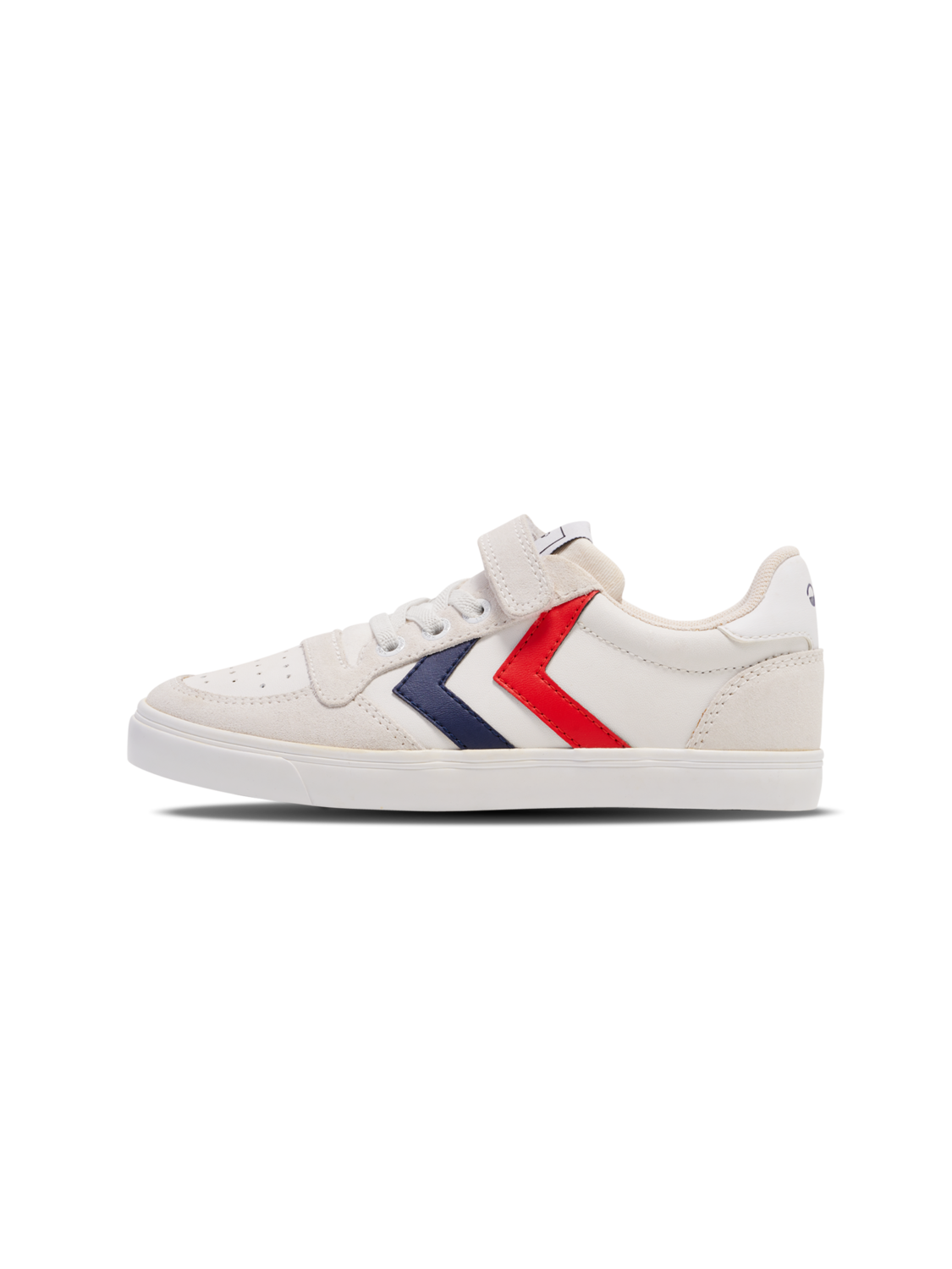 SLIMMER STADIL LEATHER LOW JR, WHITE, packshot