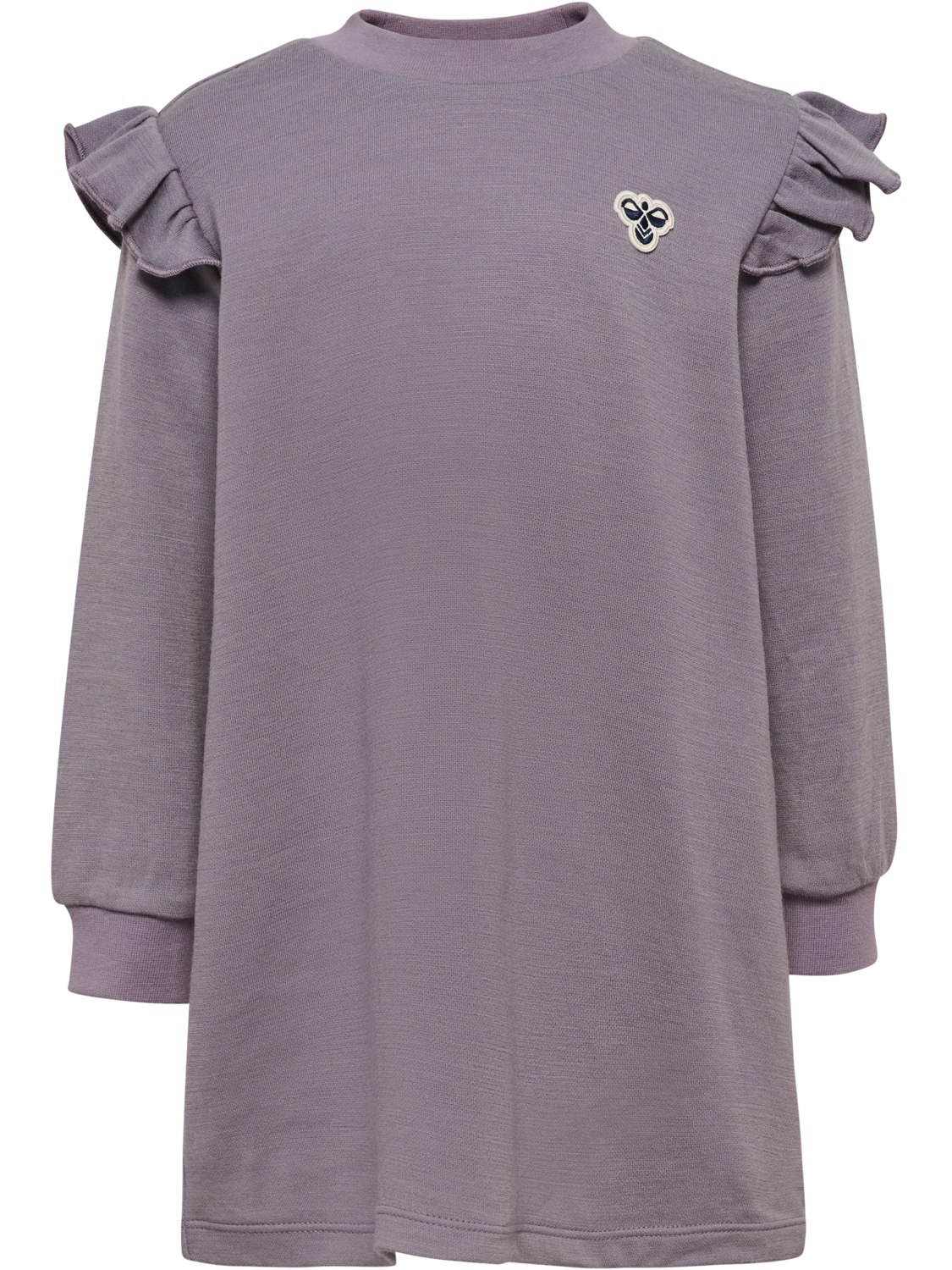 hmlMINI WOOL DRESS BEE, GRAY RIDGE, packshot