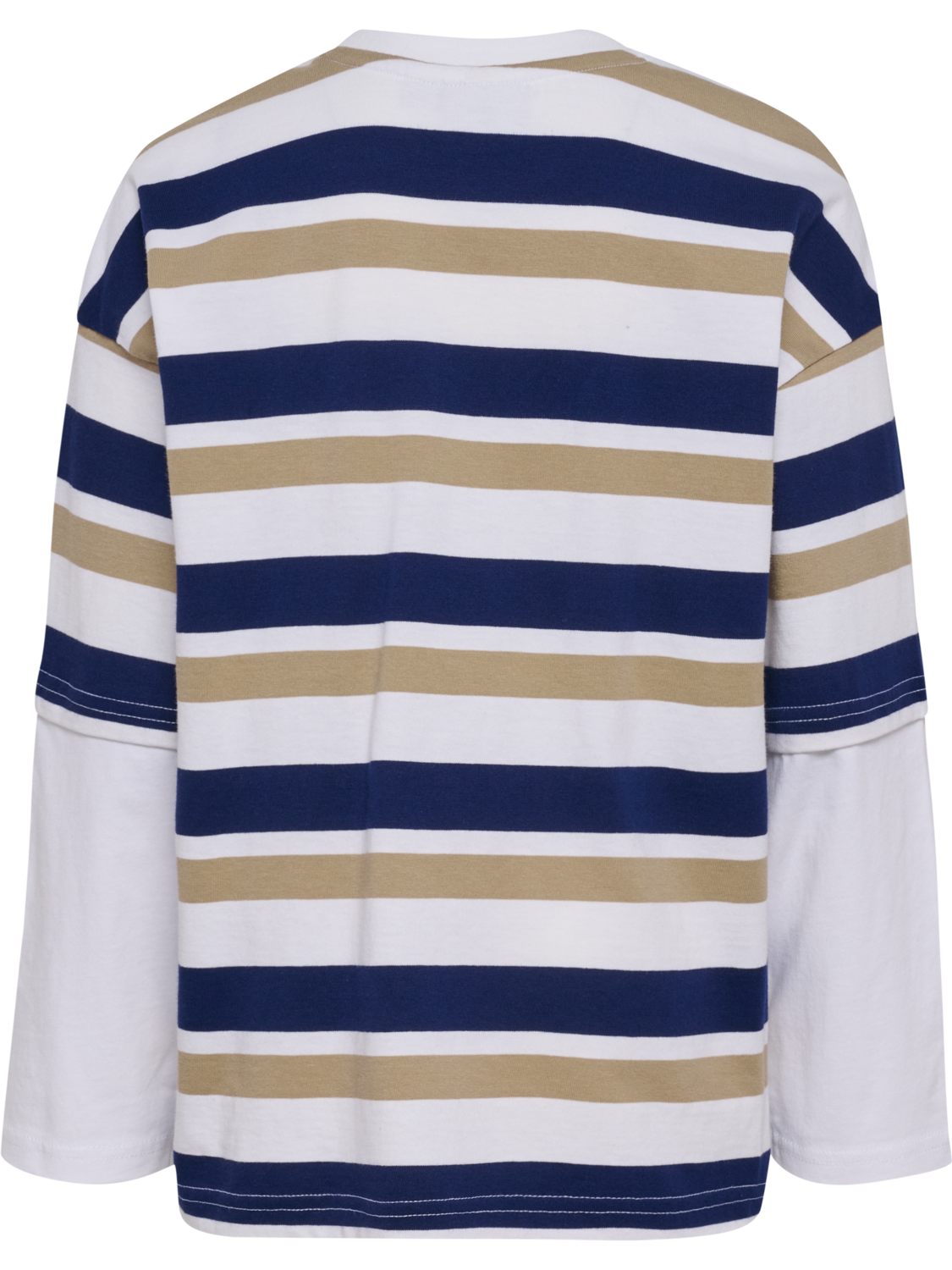 hmlJR SILLY T-SHIRT L/S, MEDIEVAL BLUE, packshot