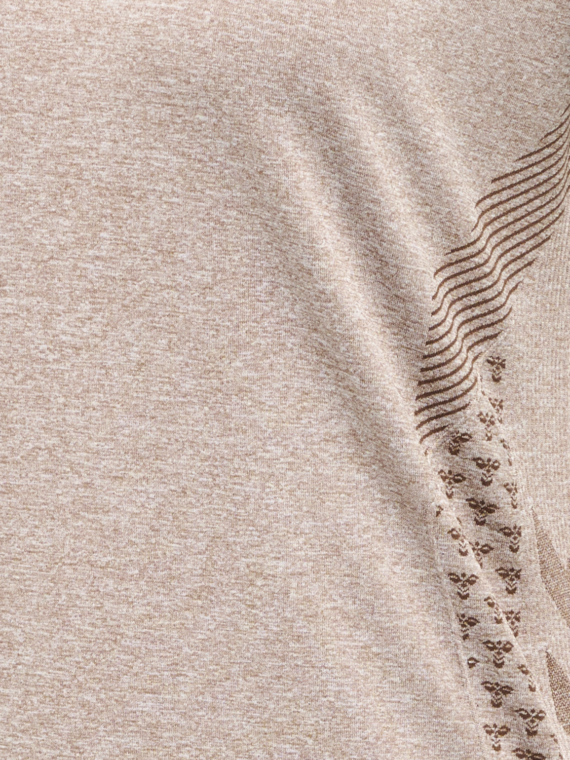 hmlCI SEAMLESS T-SHIRT, DRIFTWOOD MELANGE, packshot
