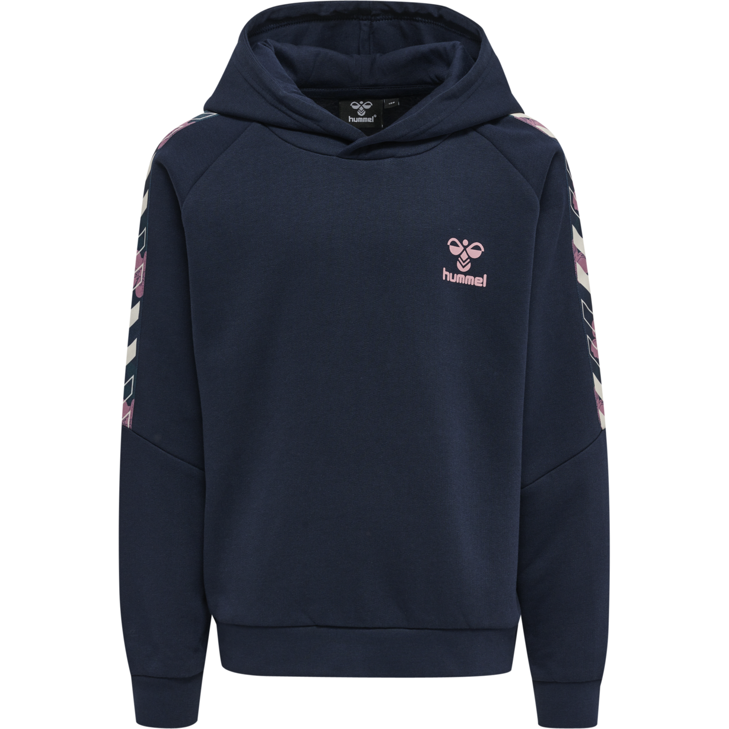 hmlZOE HOODIE SUIT, BLACK IRIS, packshot