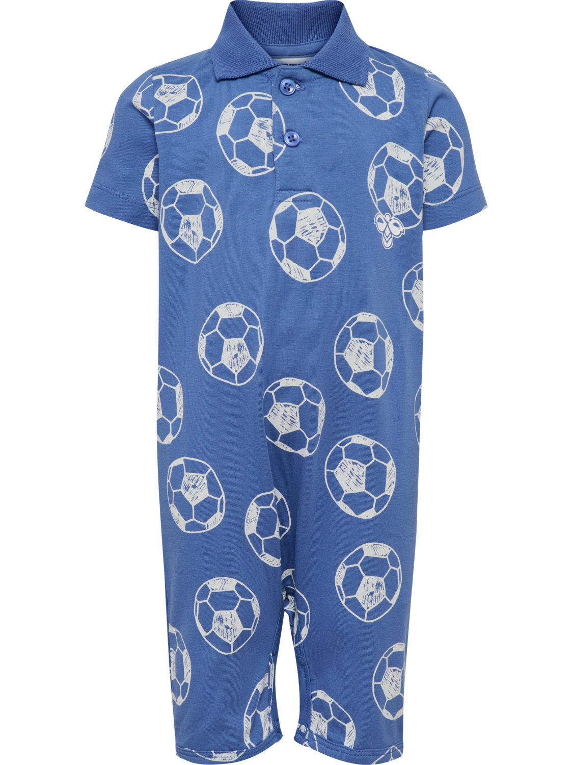 hmlMINI REG POLO BODYSUIT S/S, DUTCH BLUE, packshot