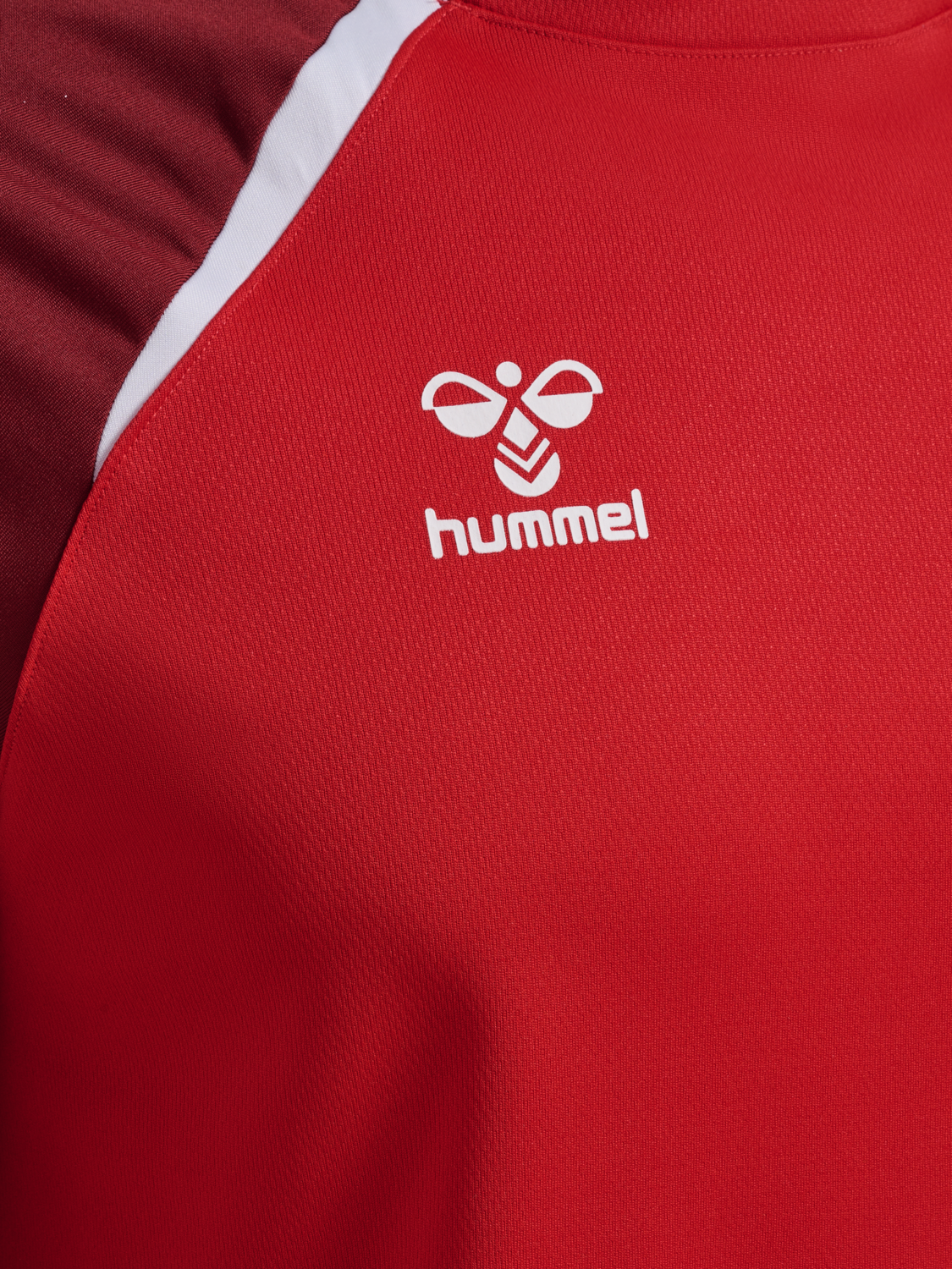 hmlLEAD 2.0 CREW SWEAT, TRUE RED/MAROON, packshot