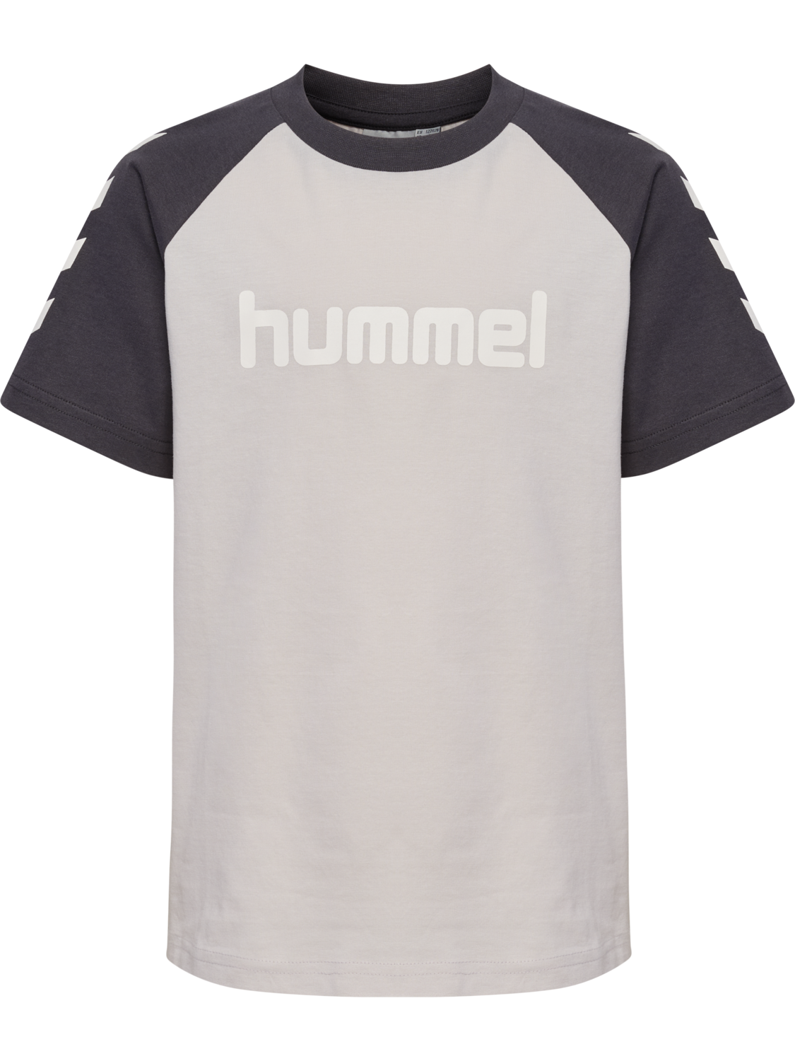 hmlJR LOGO T-SHIRT S/S, EBONY, packshot