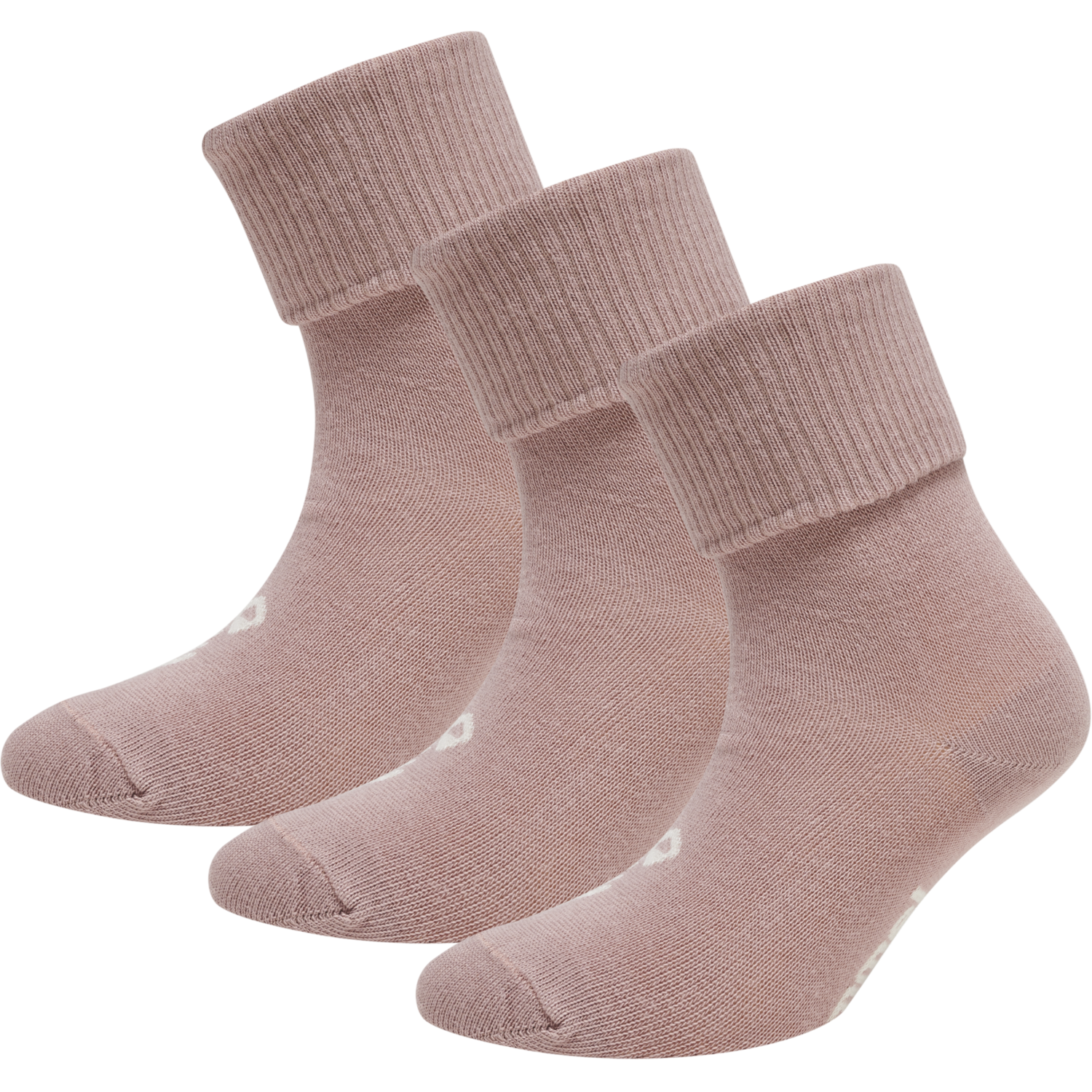 SORA 3-PACK SOCK, WOODROSE, packshot