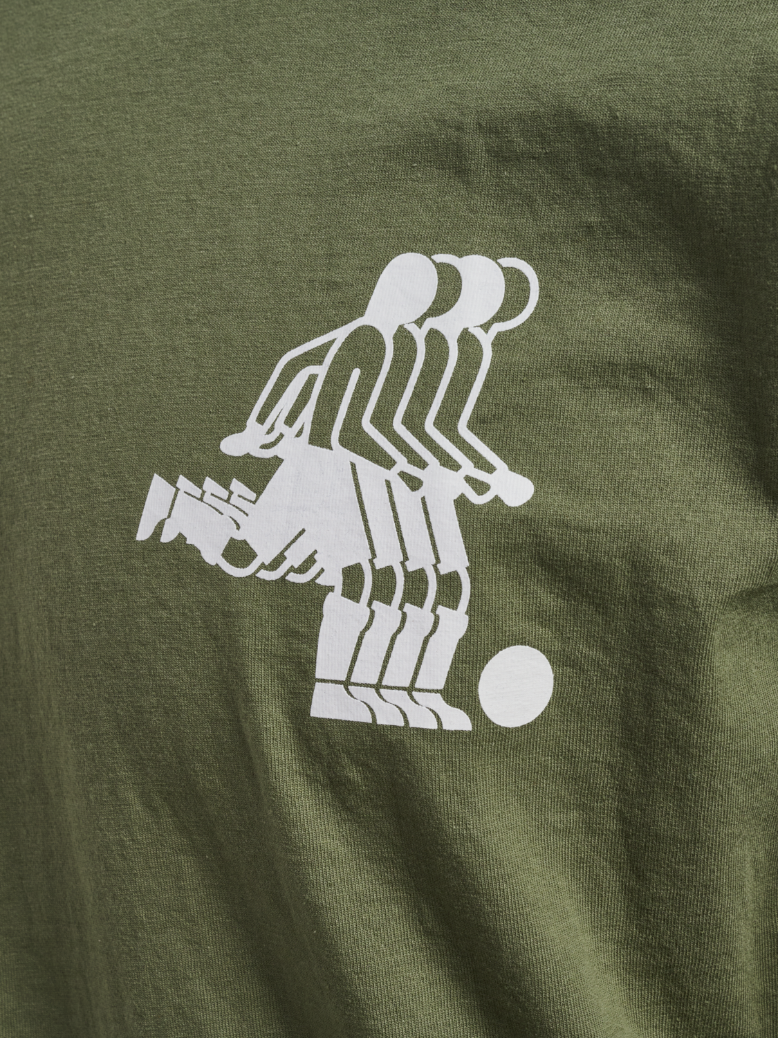 hmlPULSE GRAPHIC T-SHIRT S/S, WHITE/GREEN, packshot