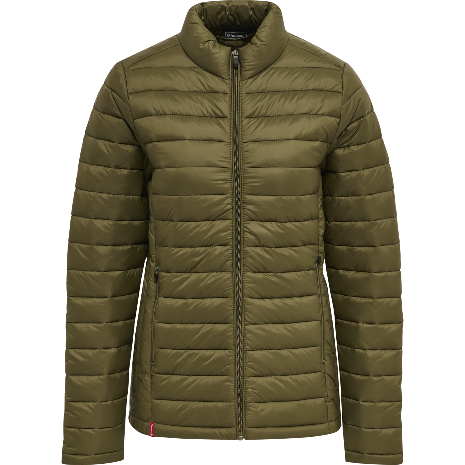 hmlRED QUILTED JACKET WOMAN, DARK OLIVE, packshot