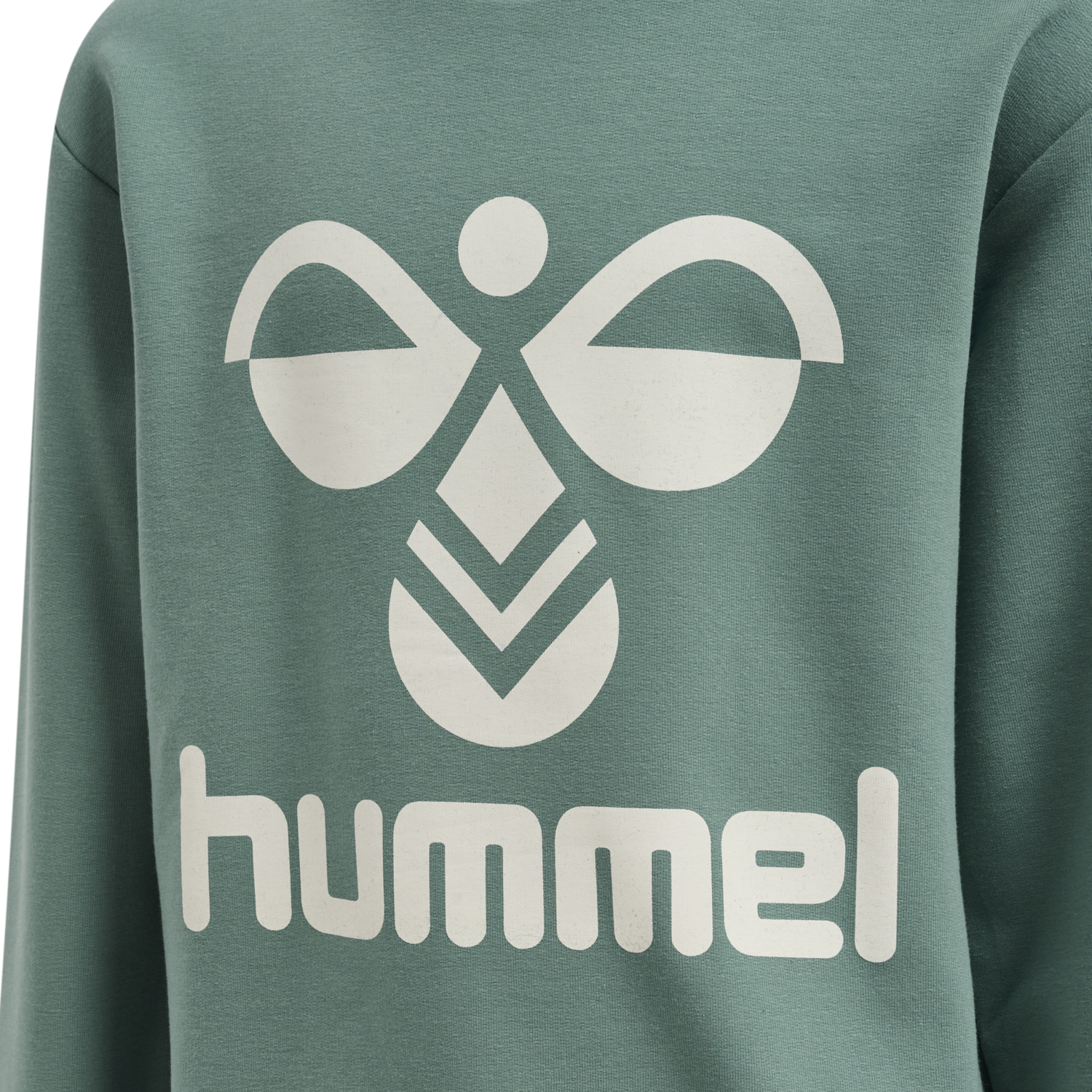 hmlDOS SWEATSHIRT, MINERAL BLUE, packshot