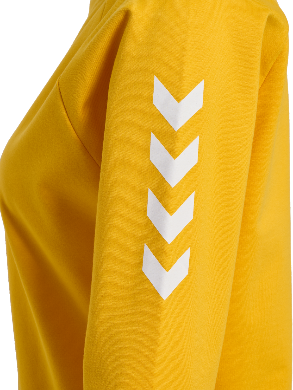 HMLGO COTTON SWEATSHIRT WOMAN, SPORTS YELLOW, packshot