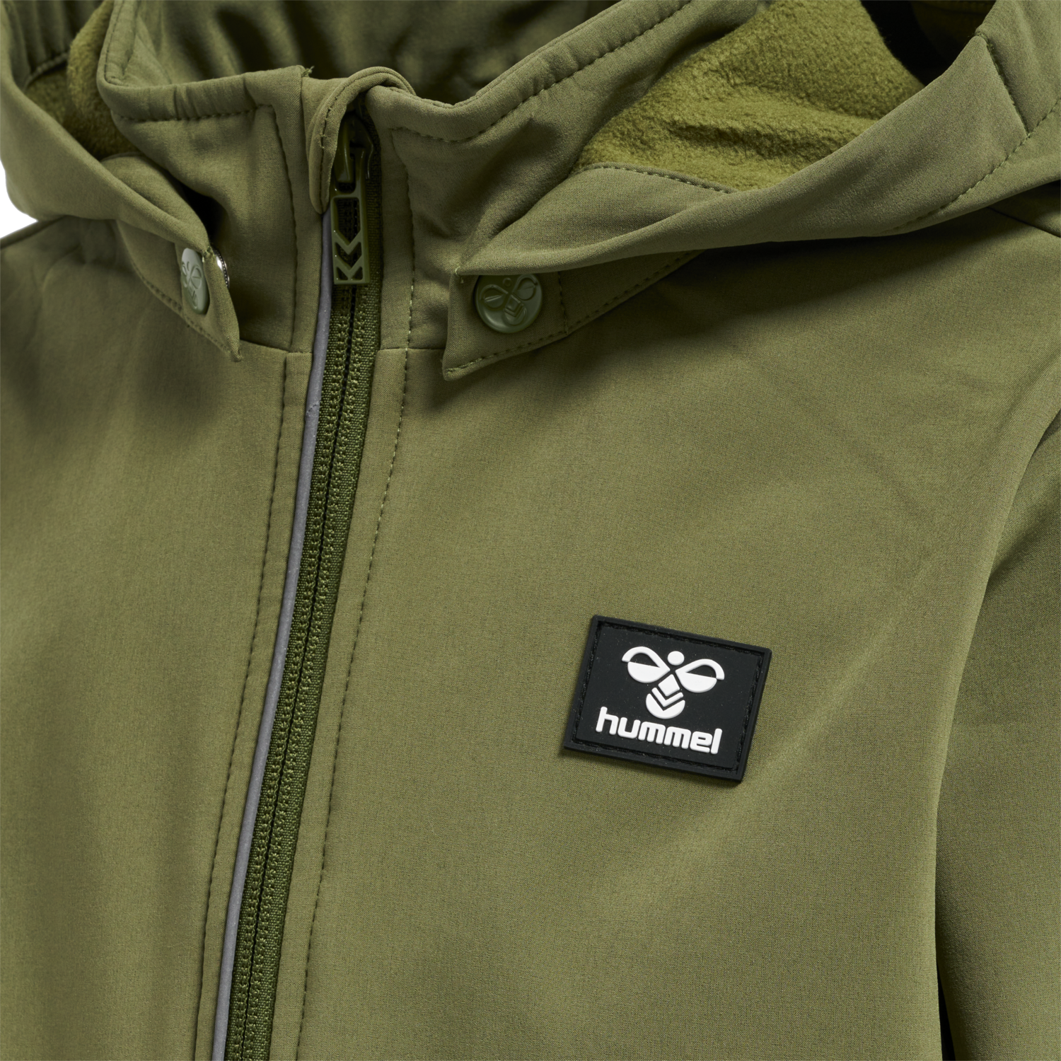 hmlMARS SOFTSHELL JACKET, CAPULET OLIVE, packshot