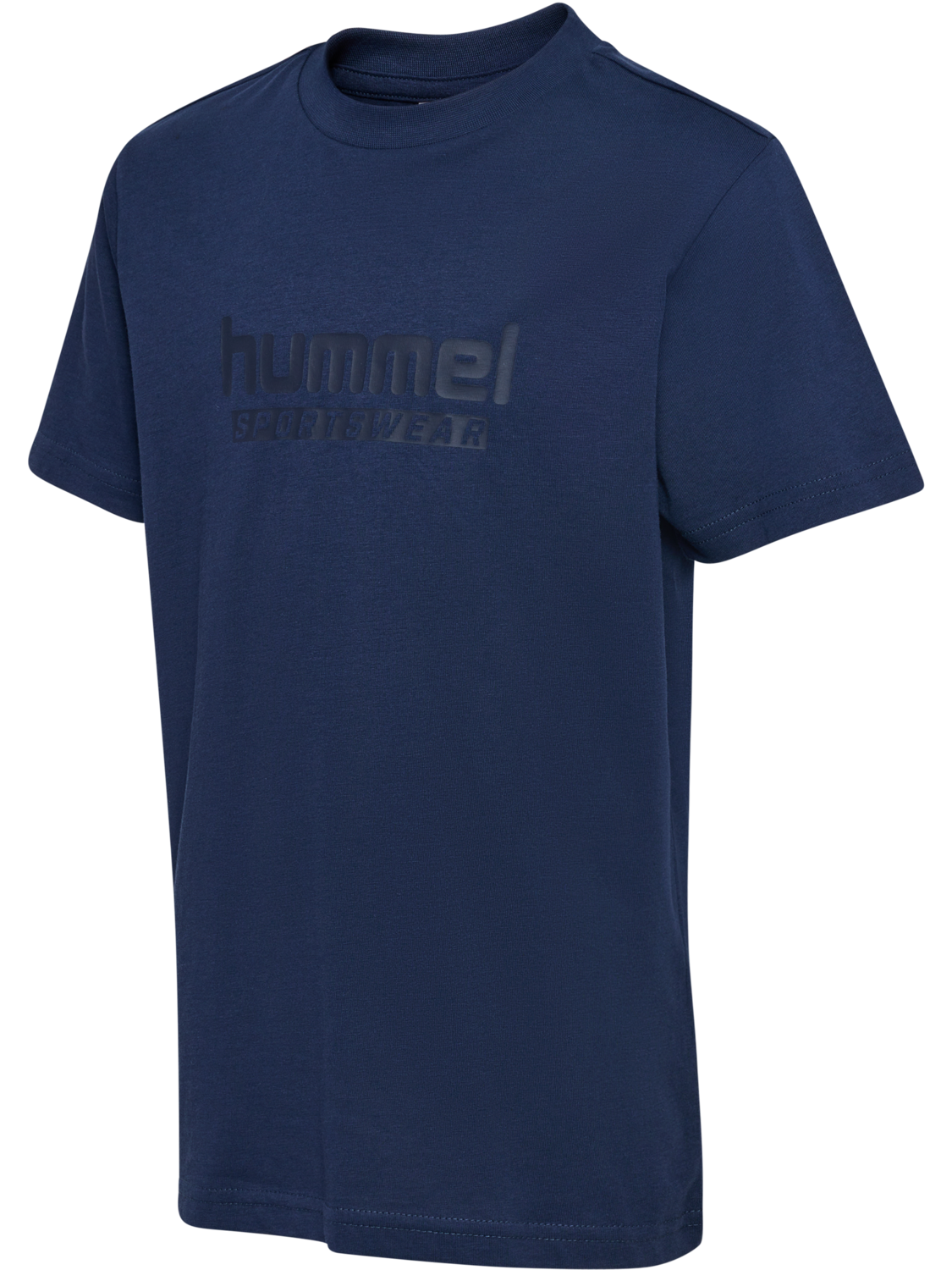 hmlJR BASE T-SHIRT S/S, DRESS BLUES, packshot