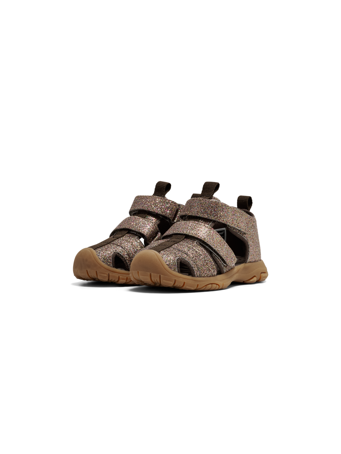 SANDAL VELCRO INFANT, MULTI COLOUR BROWN, packshot