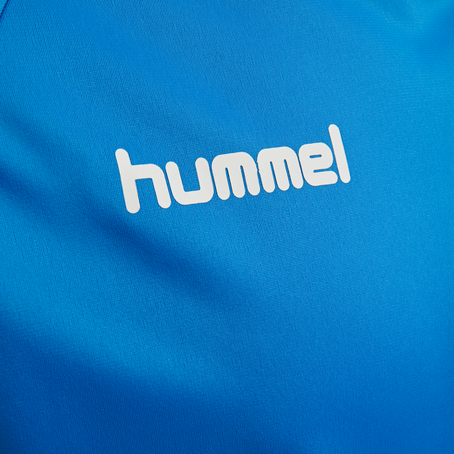 hmlPROMO KIDS POLY SWEATSHIRT, DIVA BLUE, packshot