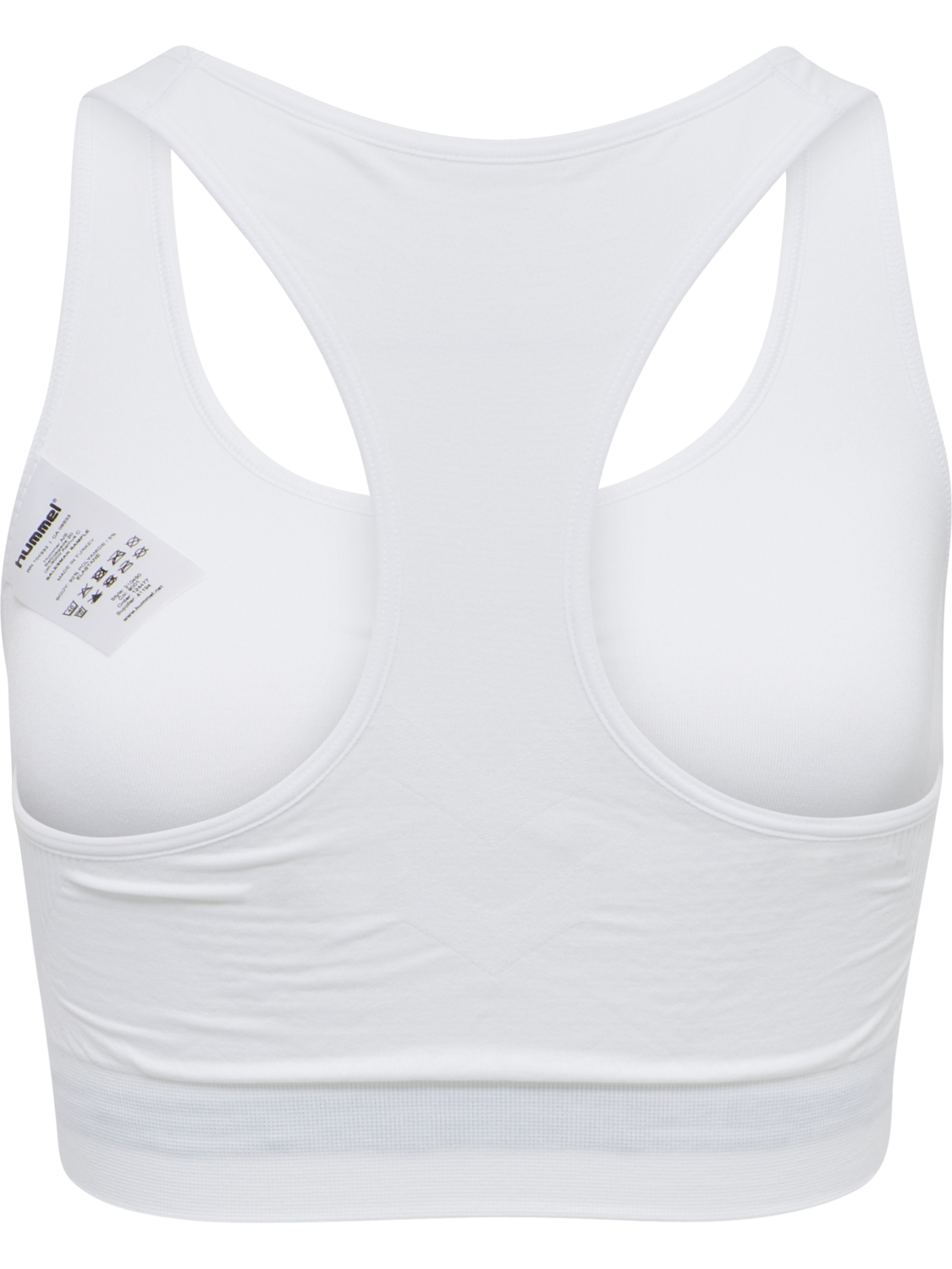 hmlTIF SEAMLESS SPORTS TOP, WHITE, packshot
