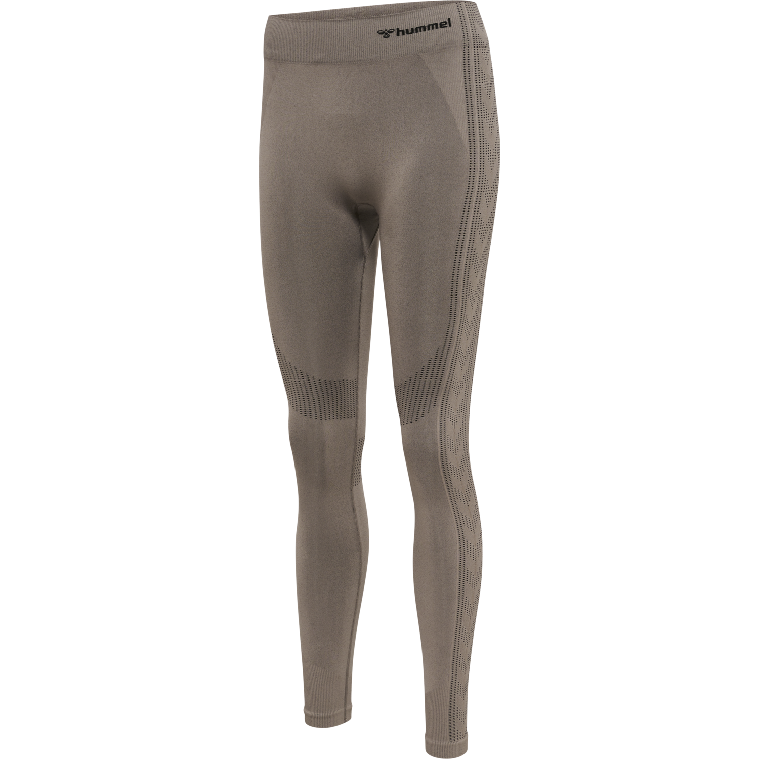 hmlMT SHAPING SEAMLESS MW TIGHTS, DRIFTWOOD, packshot