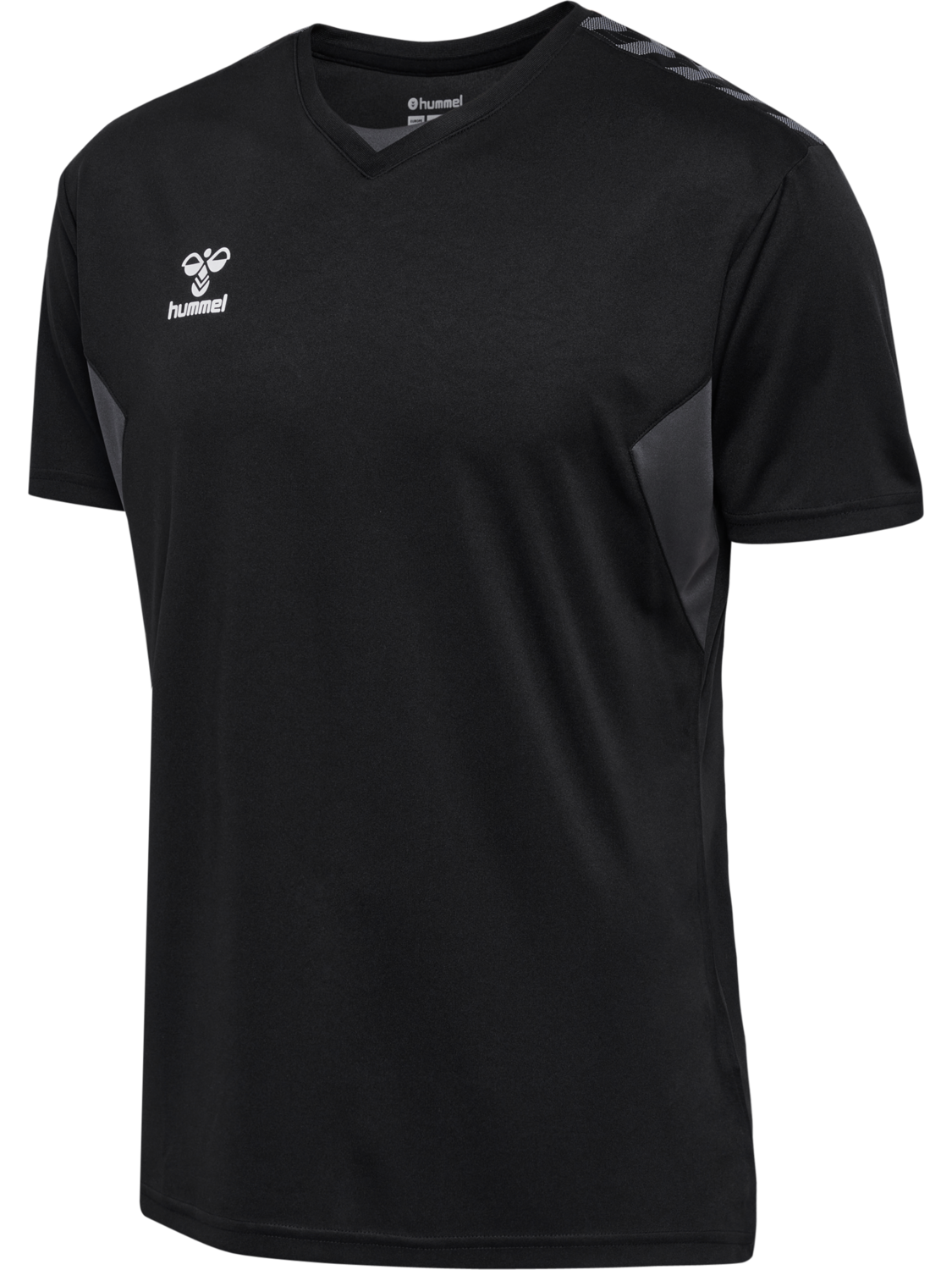 hmlAUTHENTIC PL JERSEY S/S, BLACK, packshot