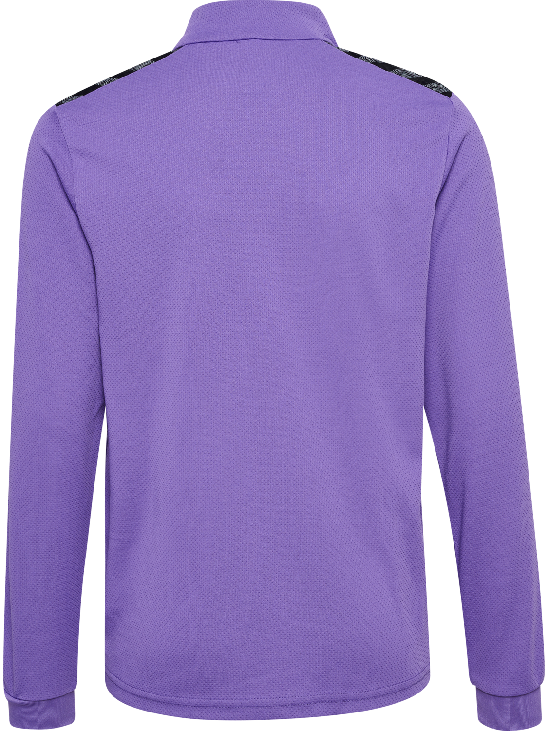 hmlAUTHENTIC HALF ZIP SWEAT KIDS, DAHLIA PURPLE/ASPHALT, packshot