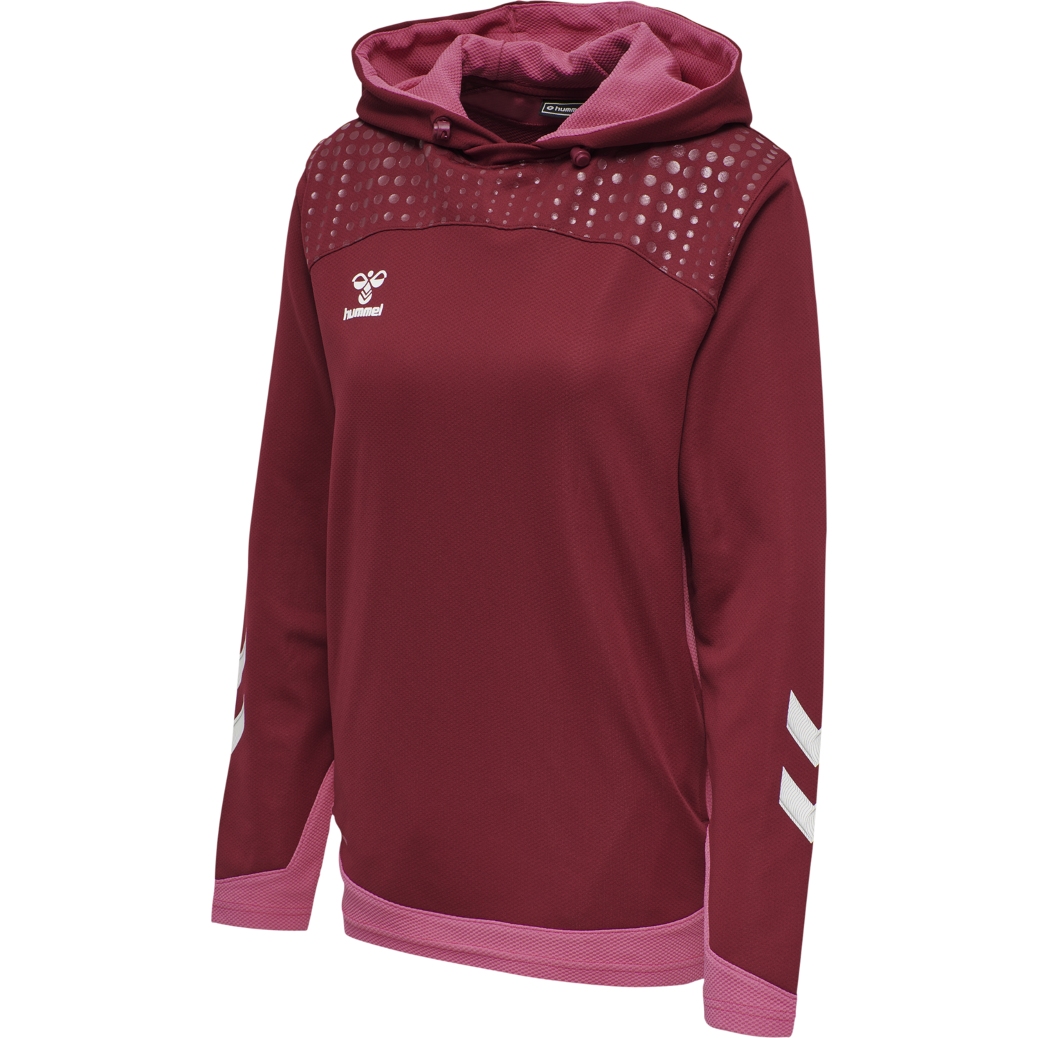 hmlLEAD WOMEN POLY HOODIE, 3584, packshot