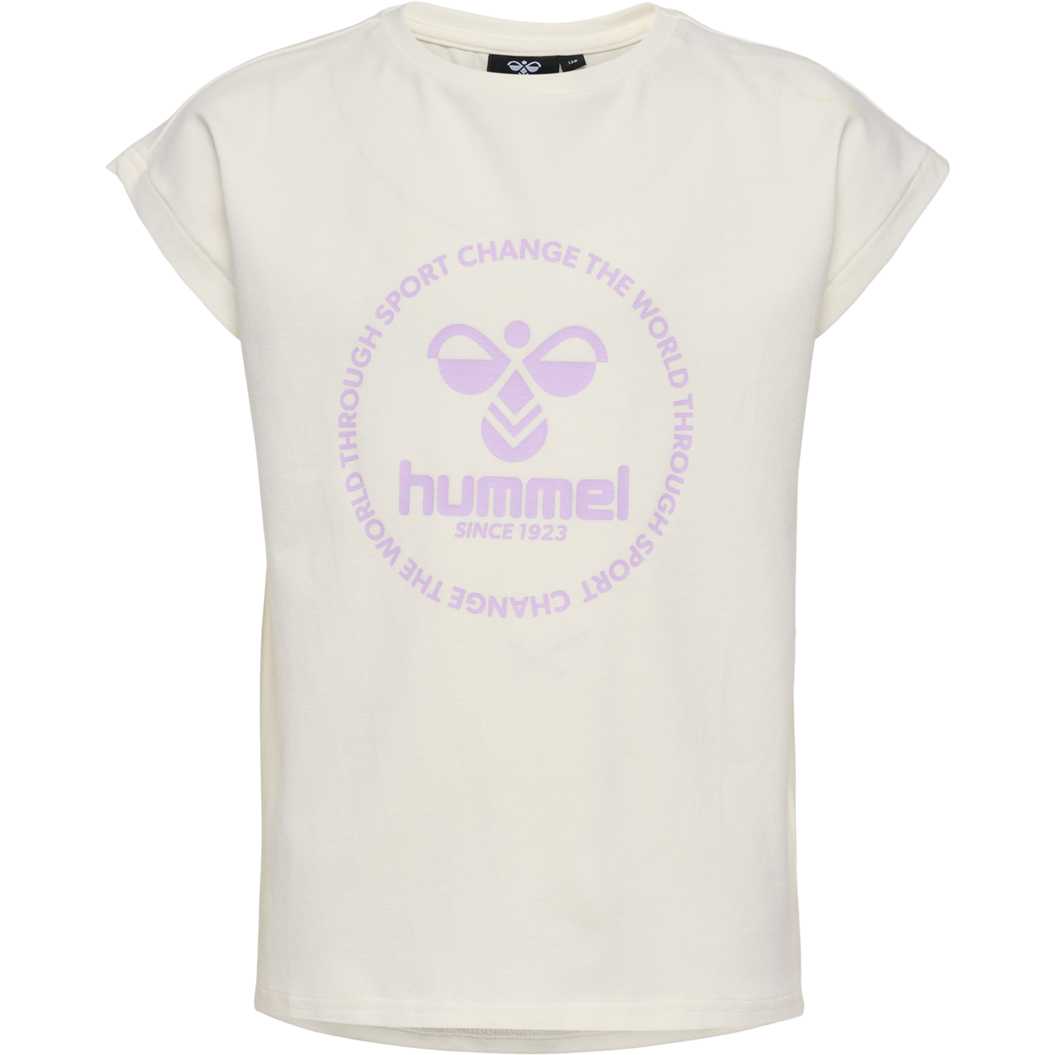 hmlJUMPY T-SHIRT S/S, MARSHMALLOW, packshot