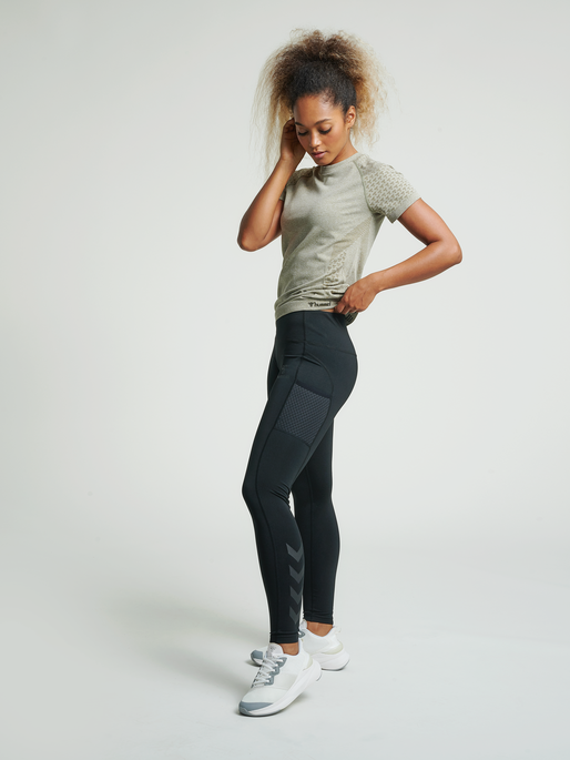 hmlCHIPO TIGHTS, BLACK, model
