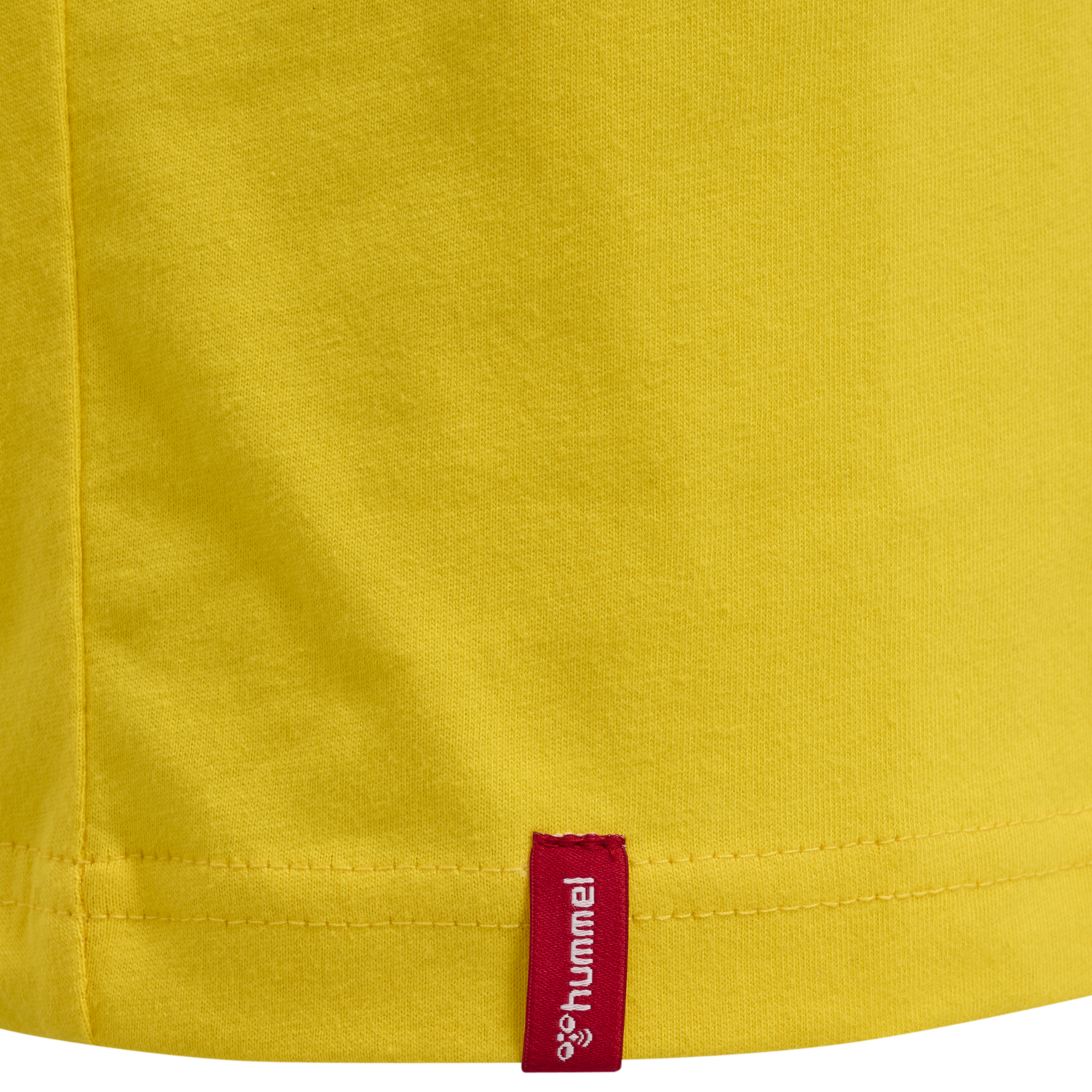 hmlRED BASIC T-SHIRT S/S KIDS, EMPIRE YELLOW, packshot