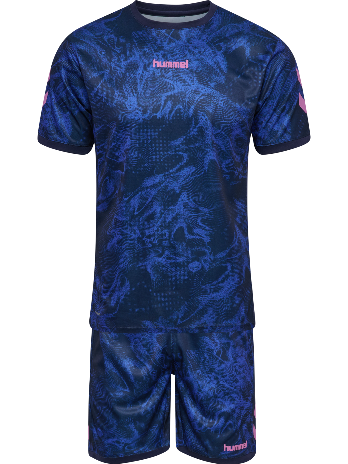 hmlBLAZE CLUB 26 GRAPHIC SET, MARINE/DAZZLING BLUE, packshot