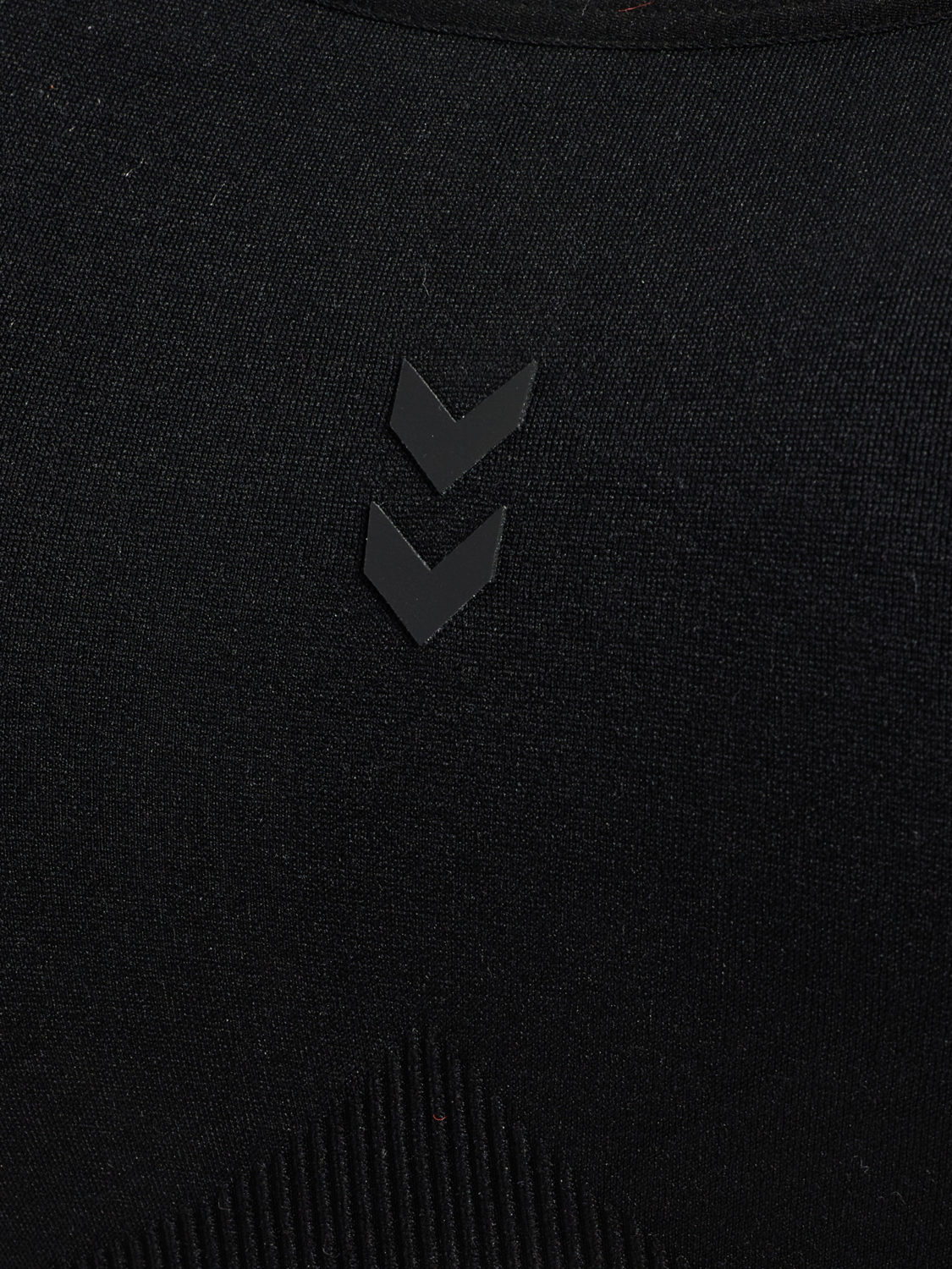 hmlFLOW PADDED BRA, BLACK, packshot