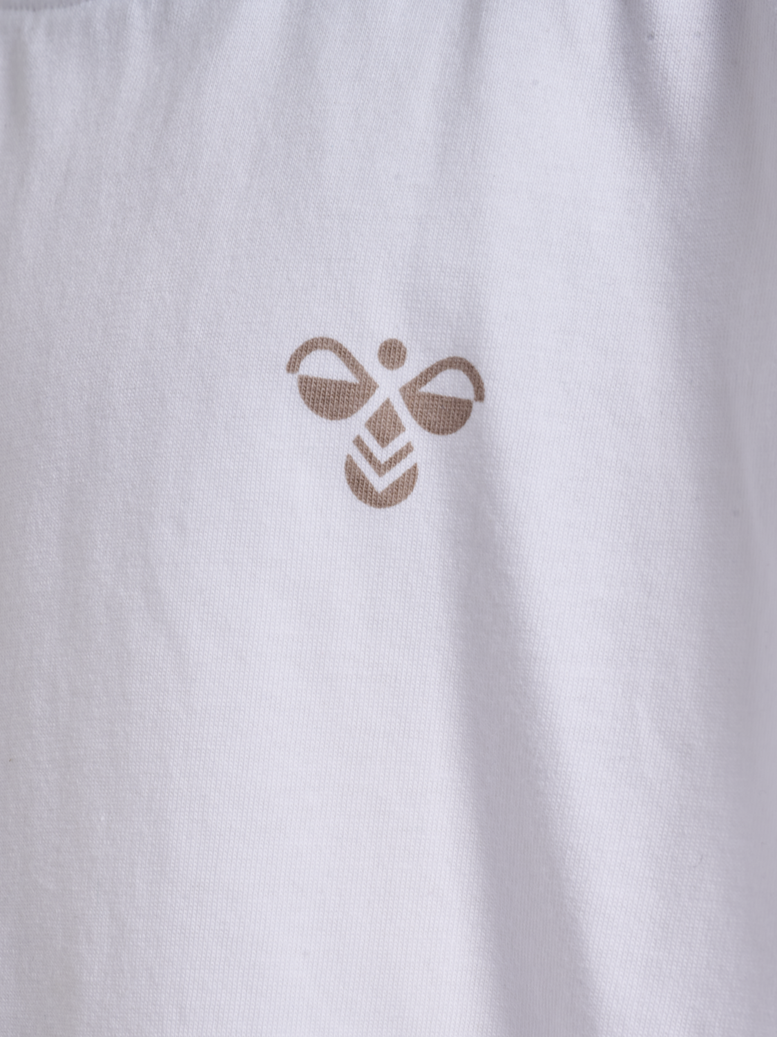 hmlJR SILLY S/S BOXY T-SHIRT SOLID, BRIGHT WHITE, packshot