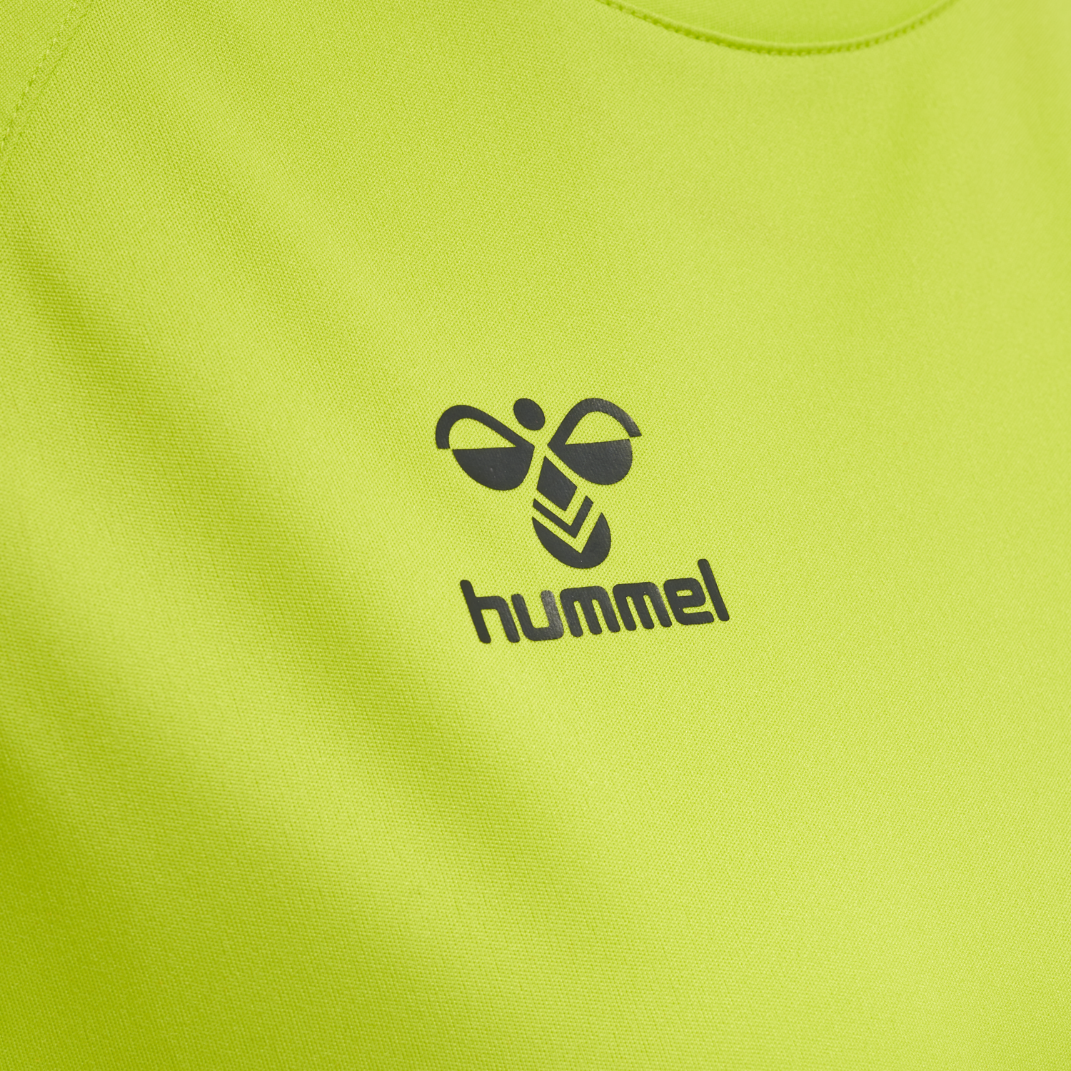hmlCORE XK CORE POLY TEE  S/S WOMAN, LIME POPSICLE, packshot