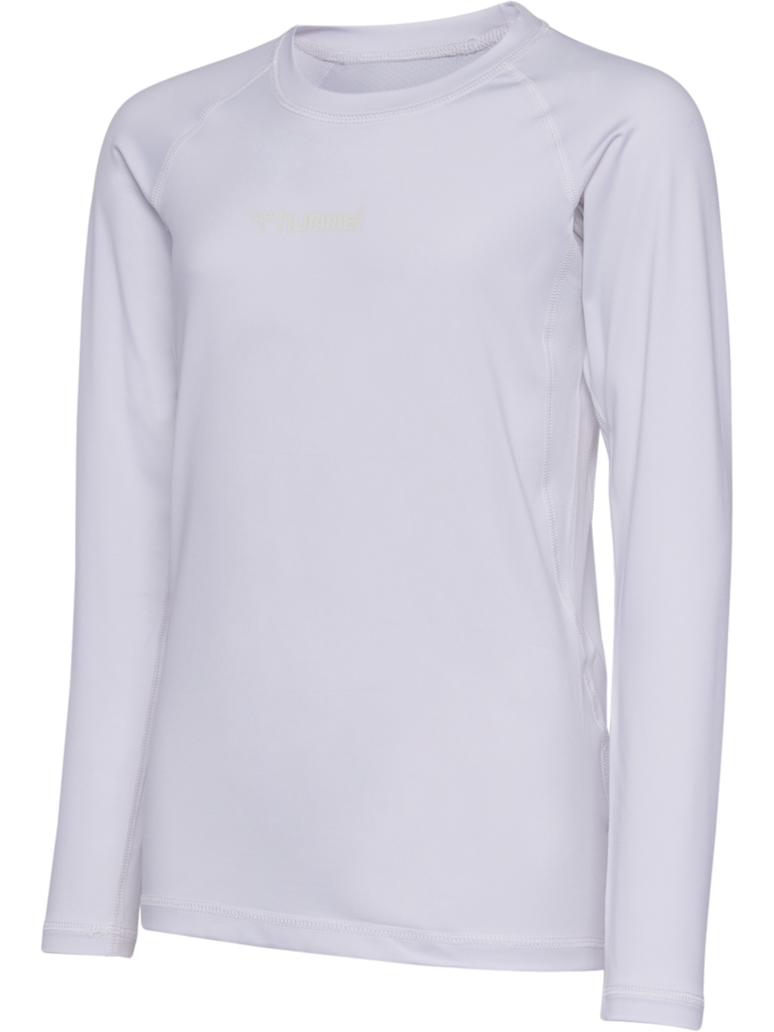 hmlBL PERFORMANCE TEE L/S KIDS, WHITE, packshot