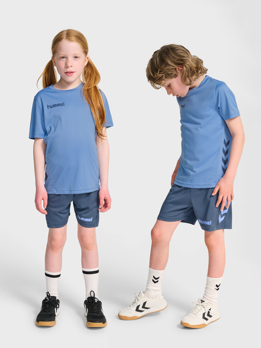hmlPROMO KIDS DUO SET, ALLURE/CHINA BLUE, model