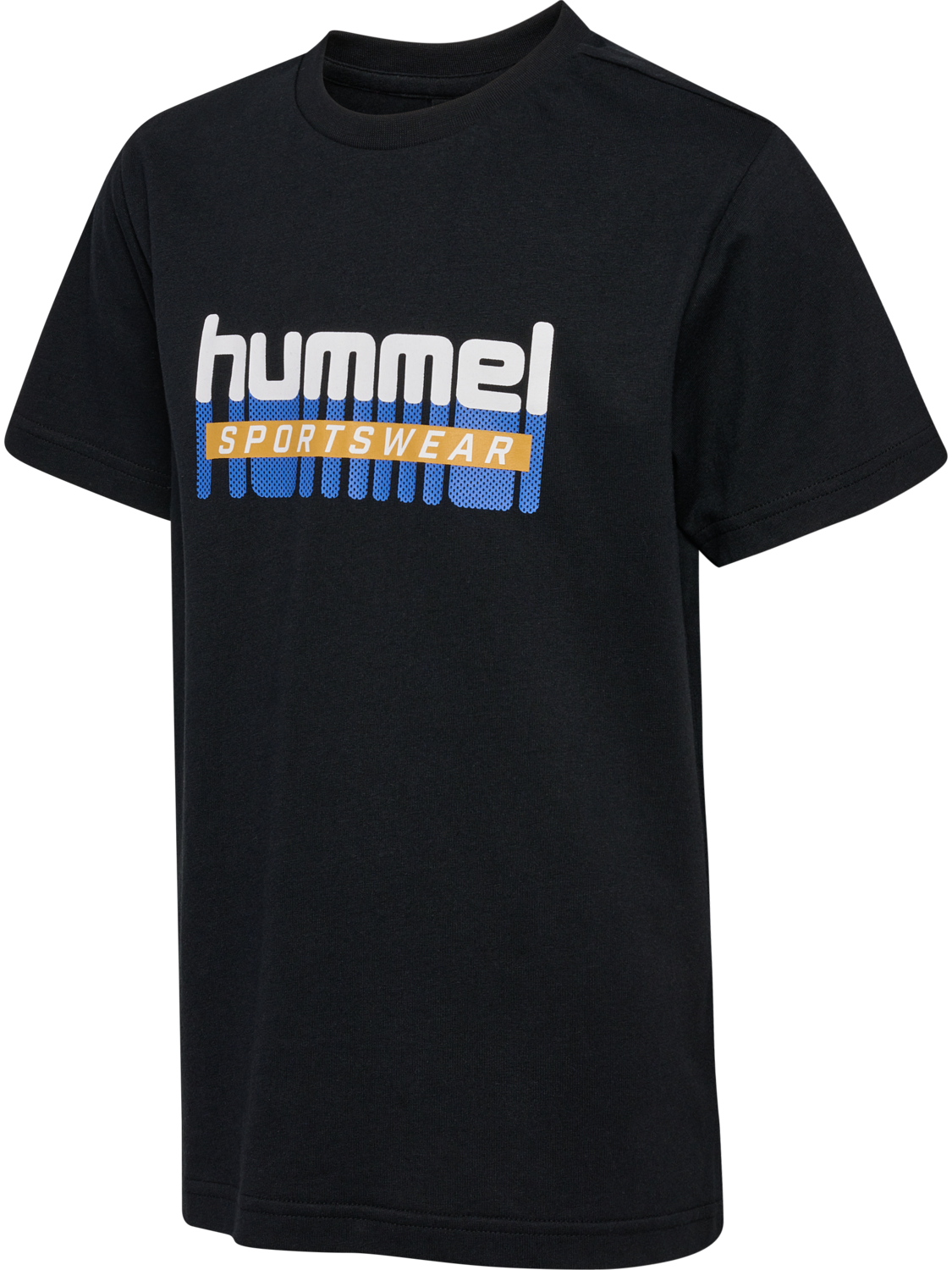 hmlTUKAS T-SHIRT S/S 2-PACK, BLACK BEAUTY/MARSHMALLOW, packshot