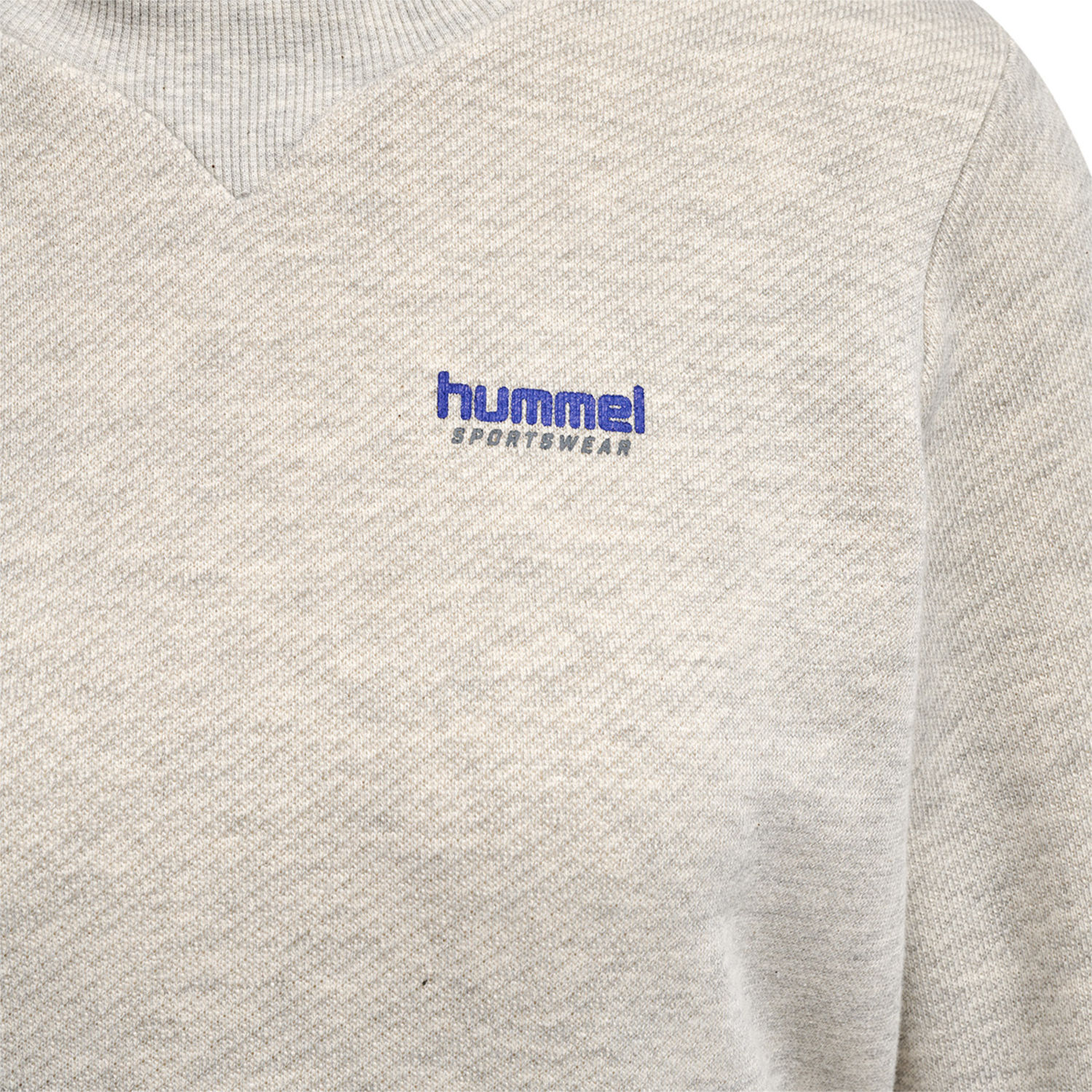hmlLGC SHAI SHORT SWEATSHIRT, LEGACY MELANGE, packshot