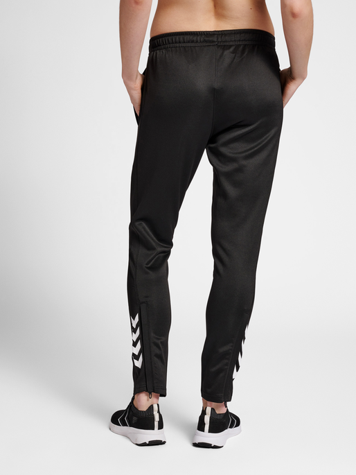 hmlCORE XK POLY PANTS WOMAN, BLACK/BLACK, model