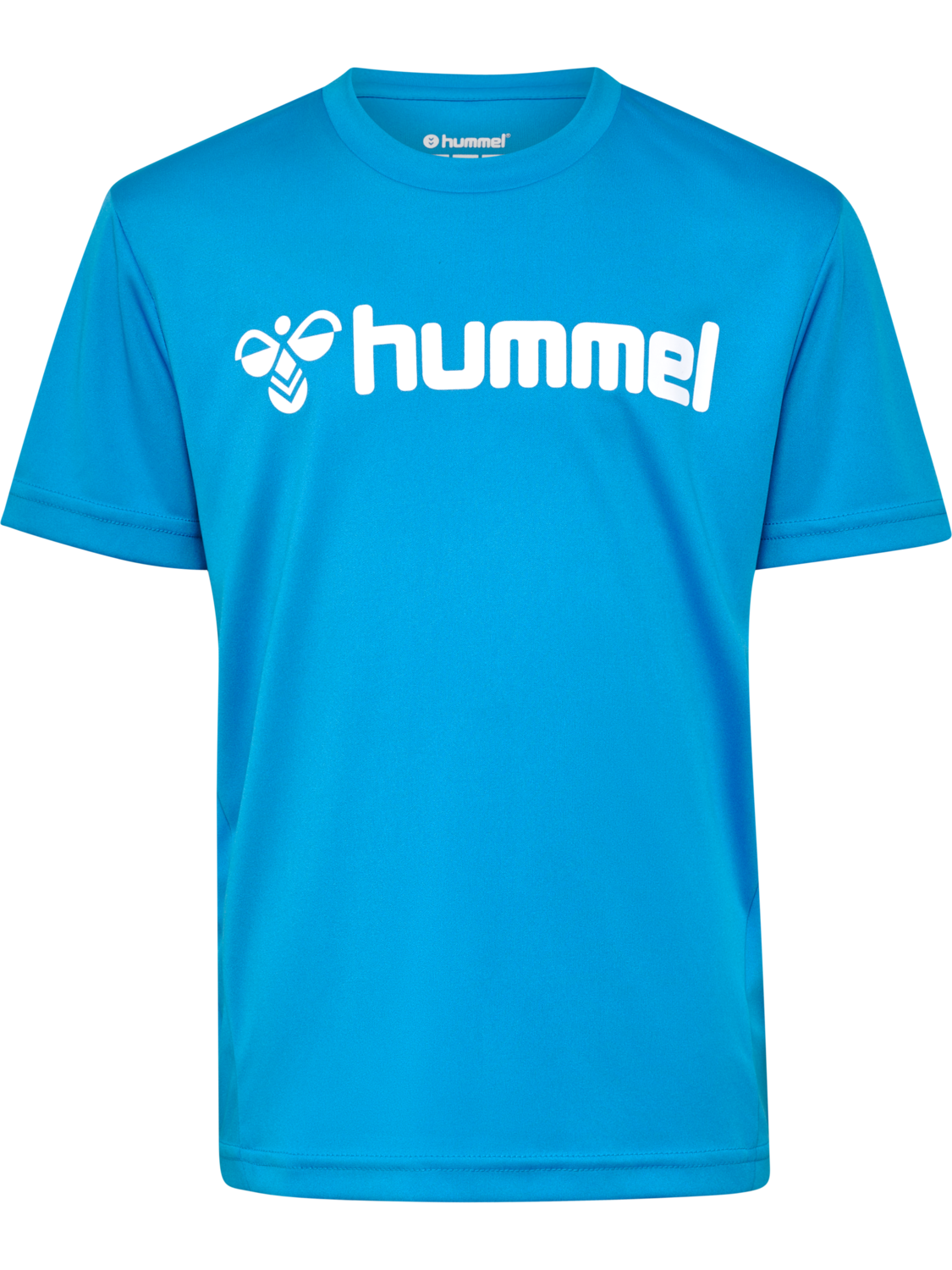 hmlLOGO JERSEY S/S KIDS, DIVA BLUE, packshot