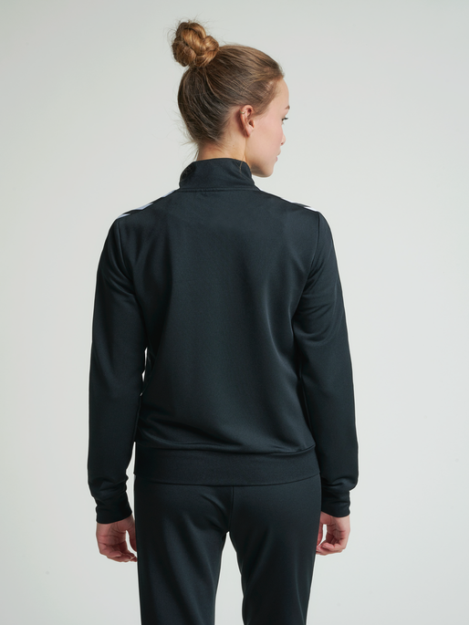 hmlNELLY 2.0 ZIP JACKET, BLACK, model