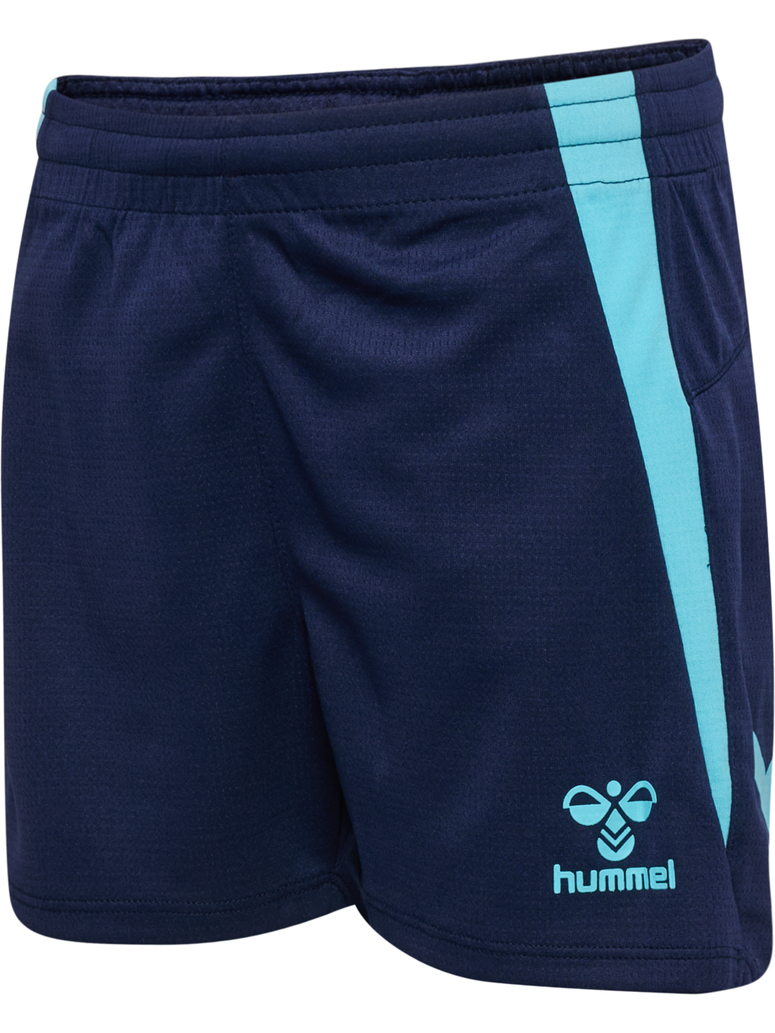hmlLEAD 2.0 SHORTS KIDS, MARINE/BLUE FISH, packshot