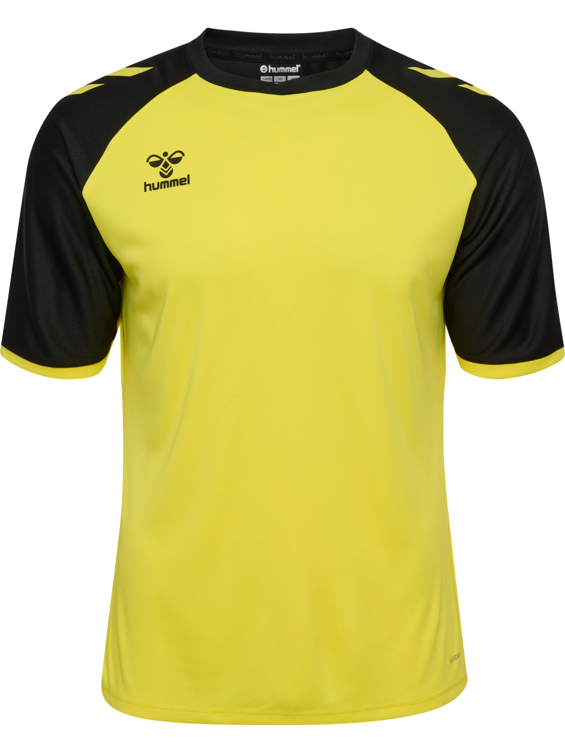 hmlMATCH LEAGUE JERSEY S/S, BLAZING YELLOW/BLACK, packshot