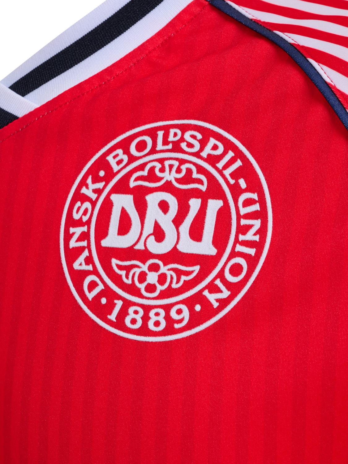 DBU 86 REPLICA JERSEY S/S KIDS, RED/WHITE, packshot
