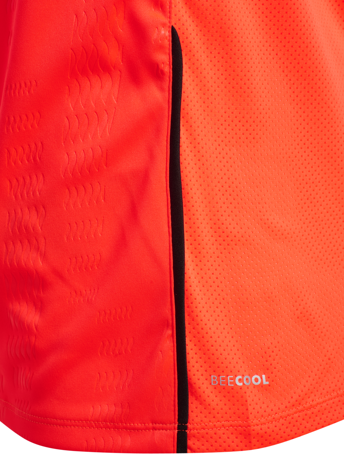hmlREFEREE JERSEY S/S, NEON ORANGE, packshot