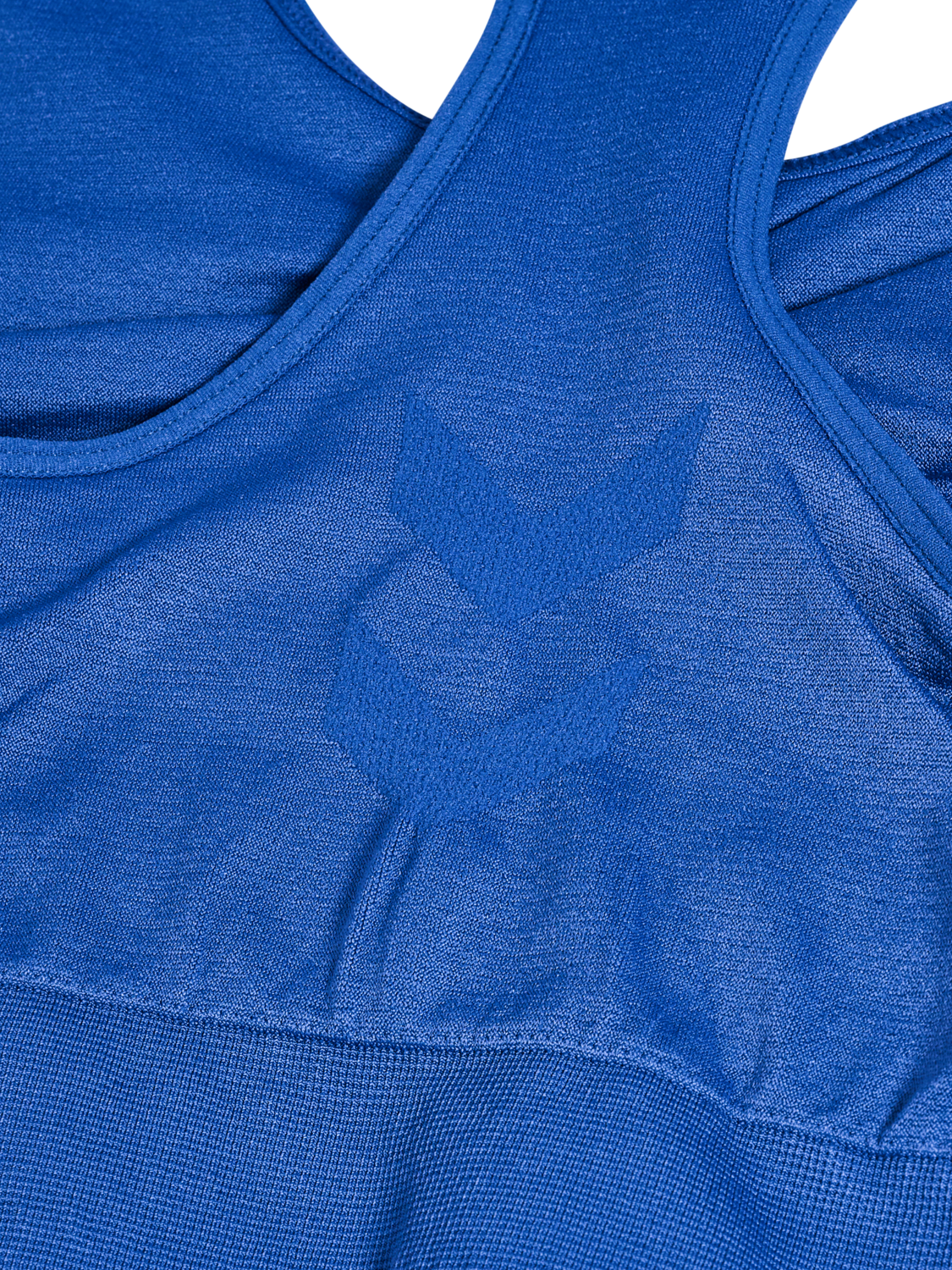 hmlTIF SEAMLESS SPORTS TOP, OLYMPIAN BLUE, packshot