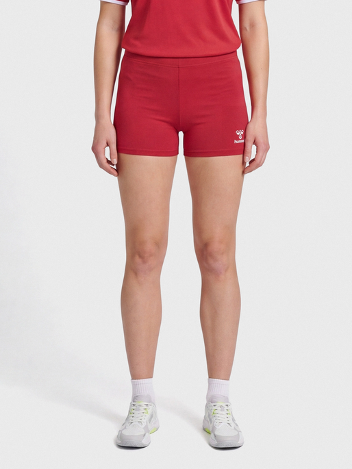 hmlCORE VOLLEY COTTON HIPSTER WO, TRUE RED, model